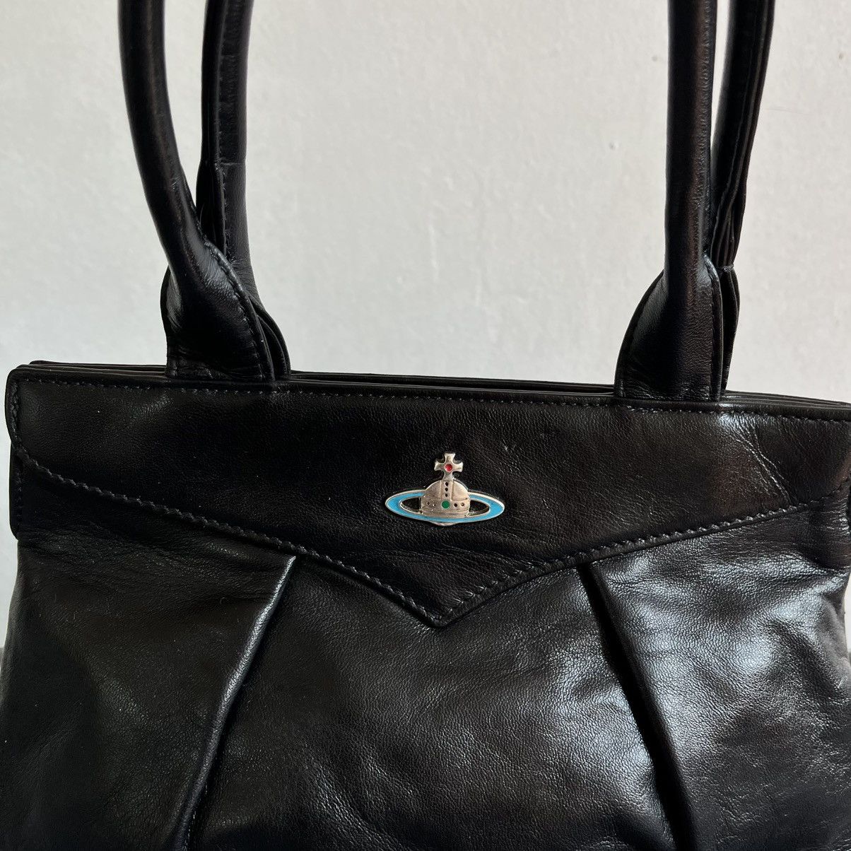 Vivienne Westwood VIVIENNE WESTWOOD SMALL LEATHER HAND BAG Size ONE SIZE - 3 Thumbnail