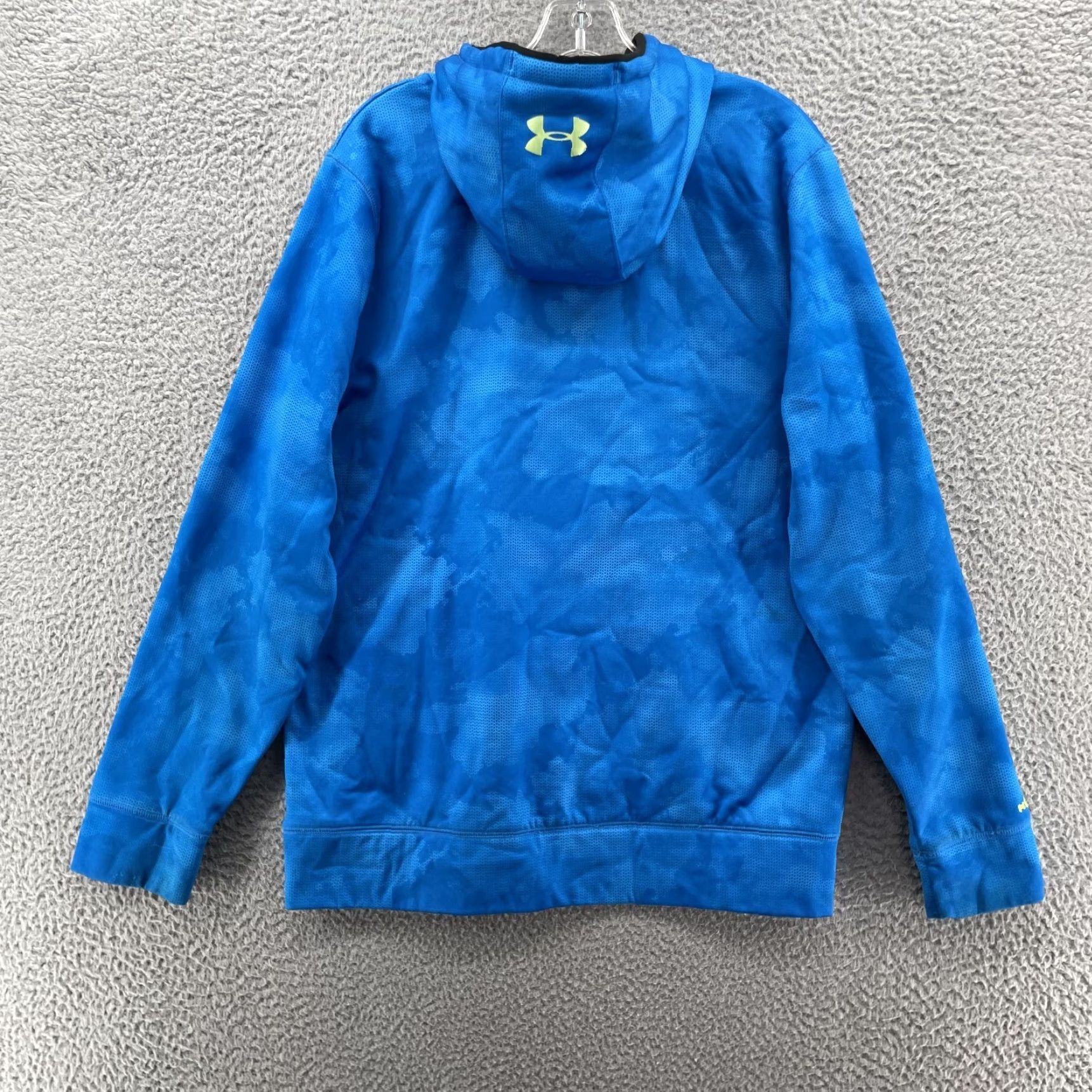 Under Armour Under Armour Storm Hoodie Men's M Blue Camouflage Logo All Seasons Hooded Pullover 90s Activewear Gym Varsity Training Kangaroos? Size US M / EU 48-50 / 2 - 5 Thumbnail