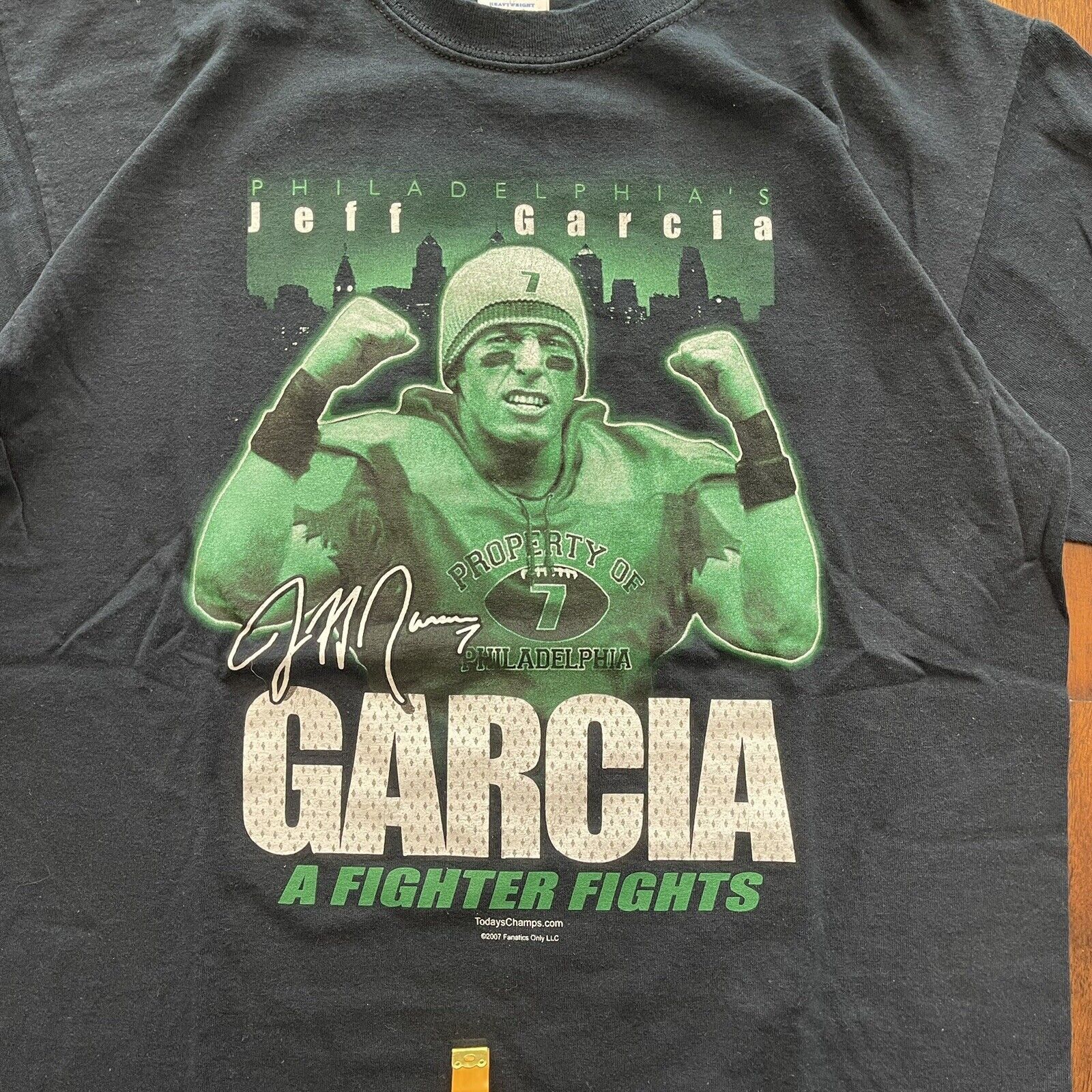 Gildan Vtg 2007 Philadelphia Eagles Jeff Garcia TShirt L Rare Fade Size US L / EU 52-54 / 3 - 3 Thumbnail