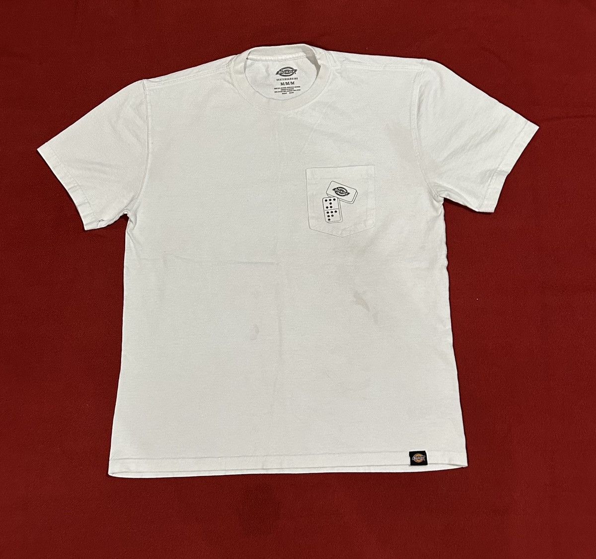 Dickies × Vintage White dickies cotton t-shirt with graphic design Size US M / EU 48-50 / 2 - 4 Thumbnail
