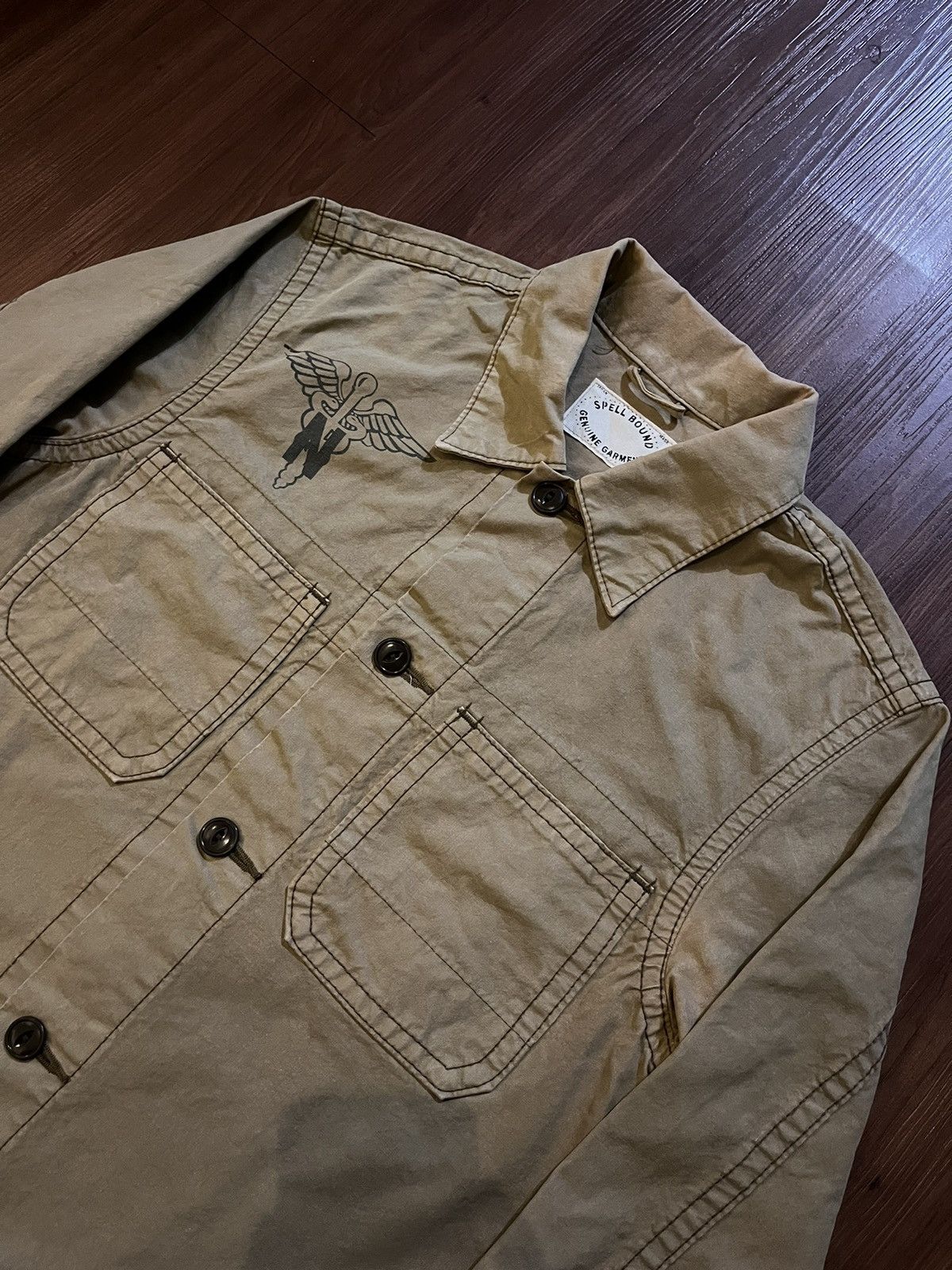 Japanese Brand × Spellbound Spellbound Canvas Jacket Size US S / EU 44-46 / 1 - 2 Thumbnail