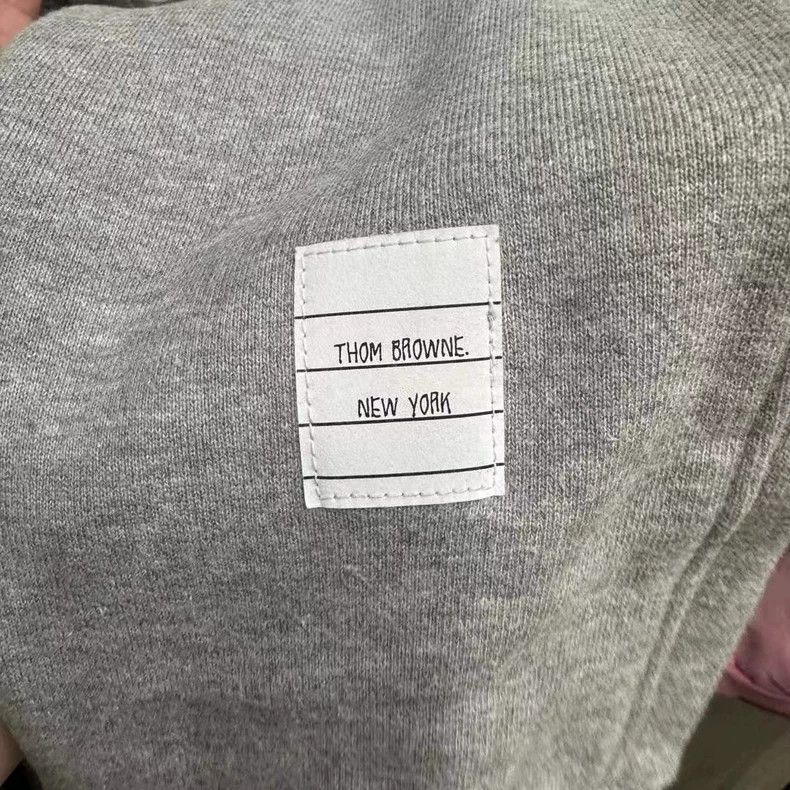 Thom Browne Thom Browne Grey knitted tracksuit pants Size US 40 / EU 56 - 4 Thumbnail