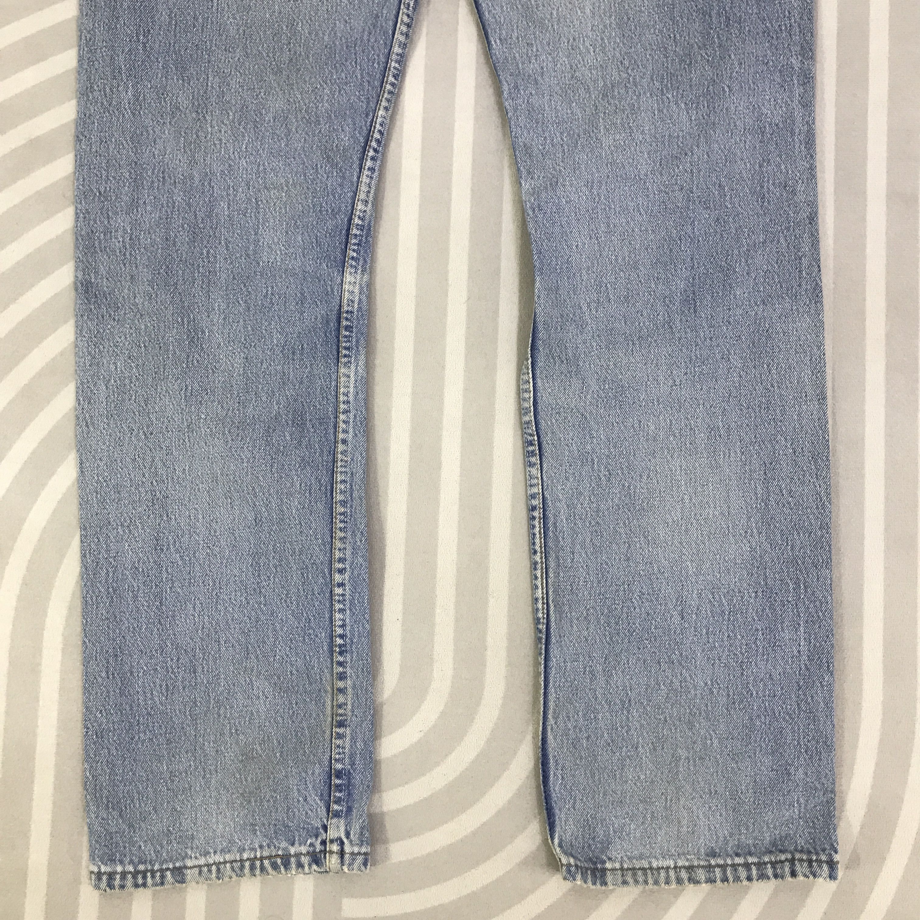 Levi's Vintage Distressed Levis 501 denim Jeans Pants K129B9 Size US 32 / EU 48 - 6 Thumbnail