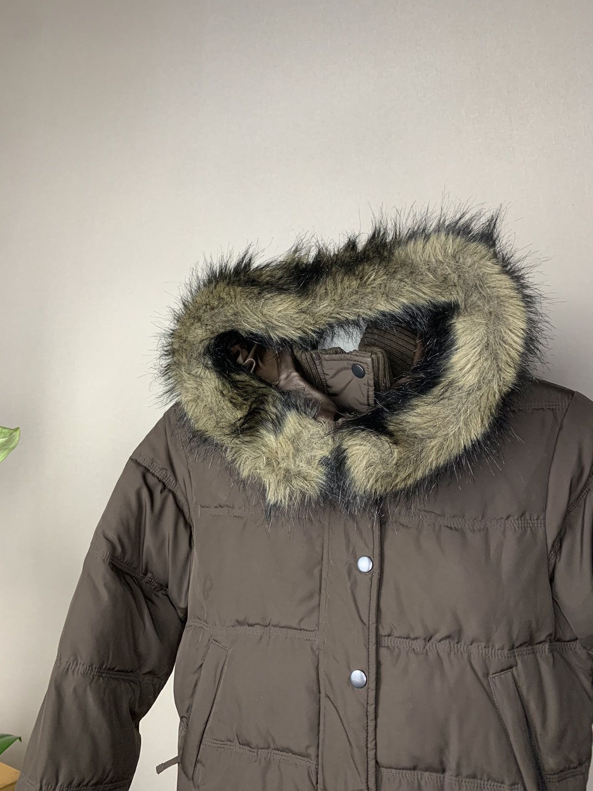 If Six Was Nine Y2K faux fur hood Vintage Jacket LGB if6was9 Goa style Size US S / EU 44-46 / 1 - 2 Thumbnail
