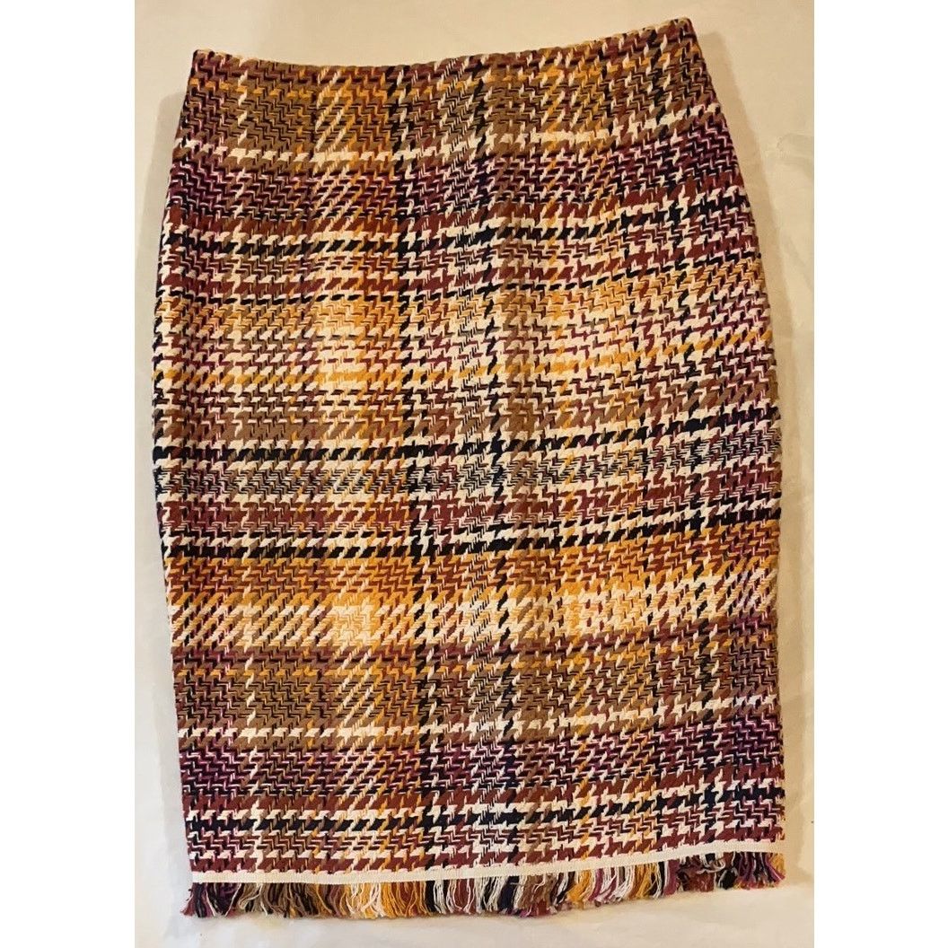 Other PAULE KA Paris Woven with Fringe Skirt - M "sample" ~ NEW Size 28" / US 6 / IT 42 - 6 Thumbnail
