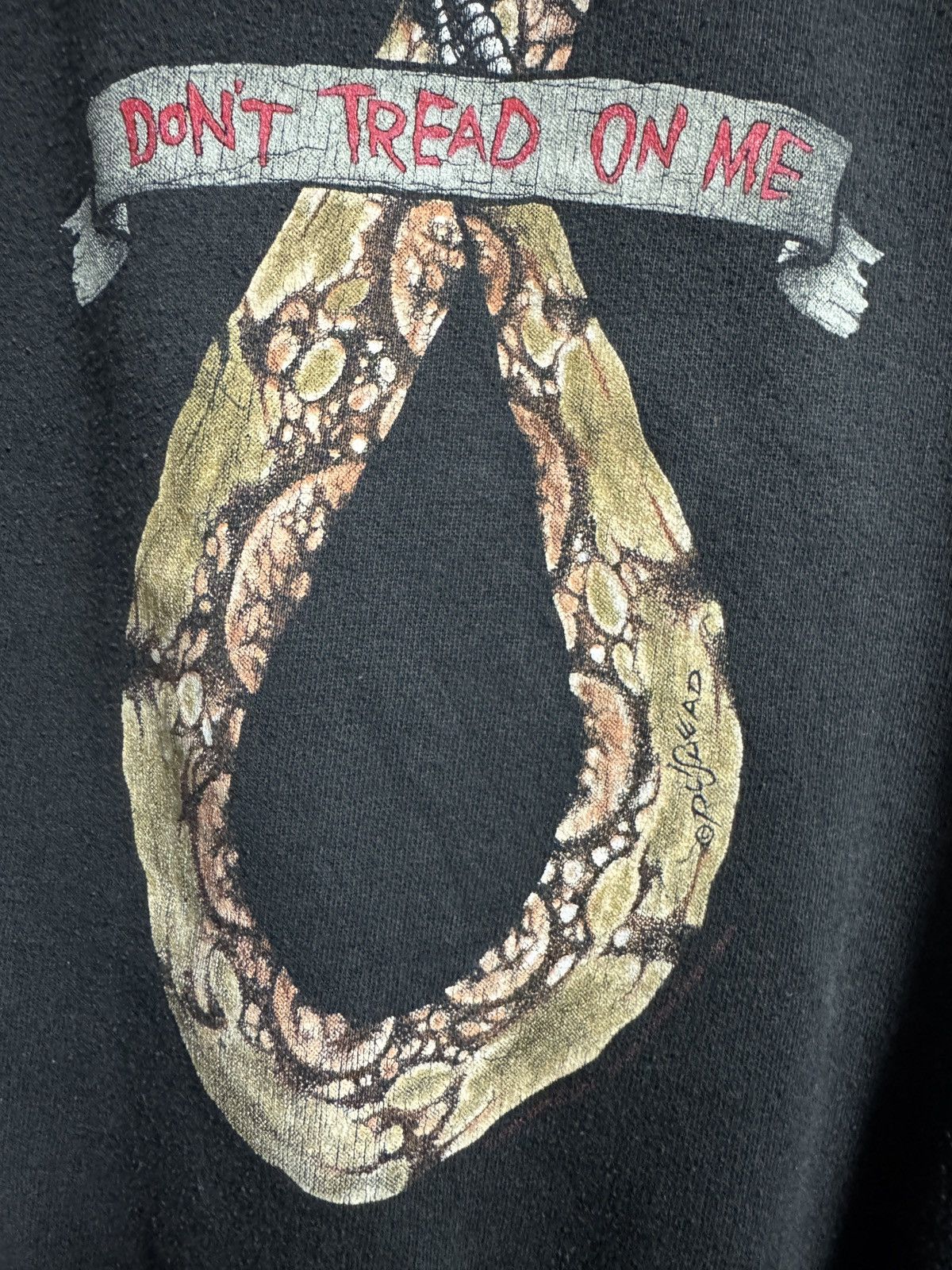Band Tees Vintage 90s Metallica "Don't Tread On Me" Sweatshirt Size US L / EU 52-54 / 3 - 4 Thumbnail