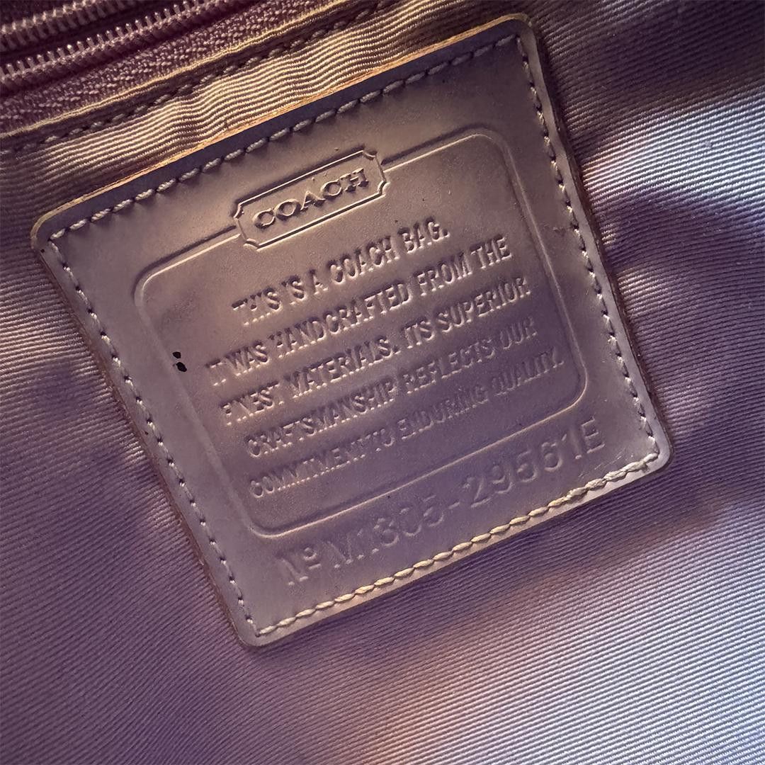 Coach Coach Signature Striped Shoulder Bag Size ONE SIZE - 6 Thumbnail