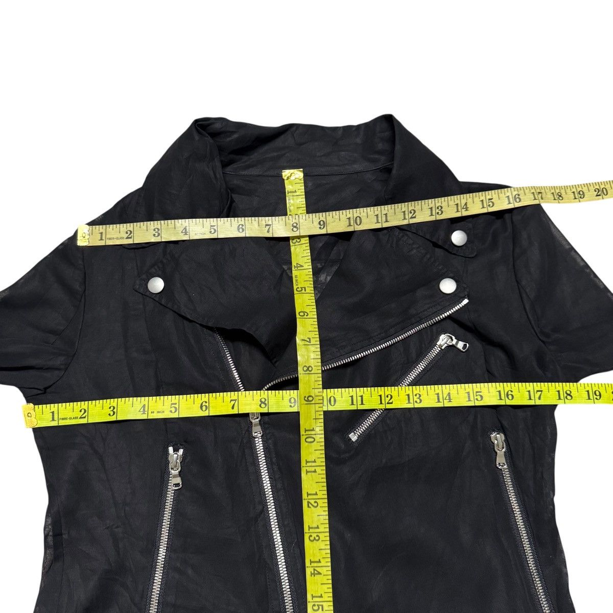 Bajra Bajra Cropped Jacket Transparent Julius Rickowens Size L / US 10 / IT 46 - 13 Thumbnail