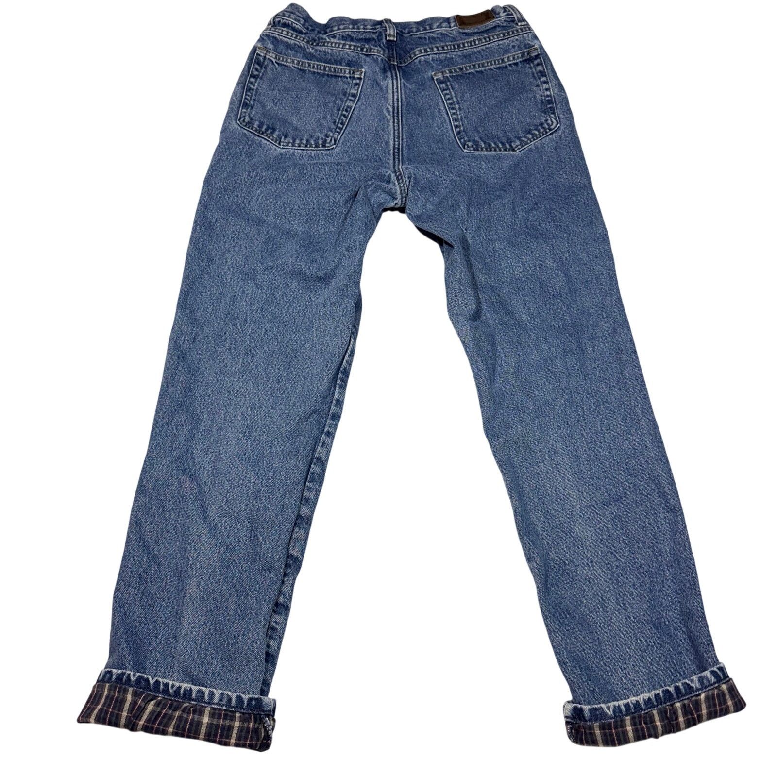 L.L. Bean LL Bean Jeans Mens 32x32 Double L Classic Fit Flannel Lined Size US 32 / EU 48 - 18 Thumbnail