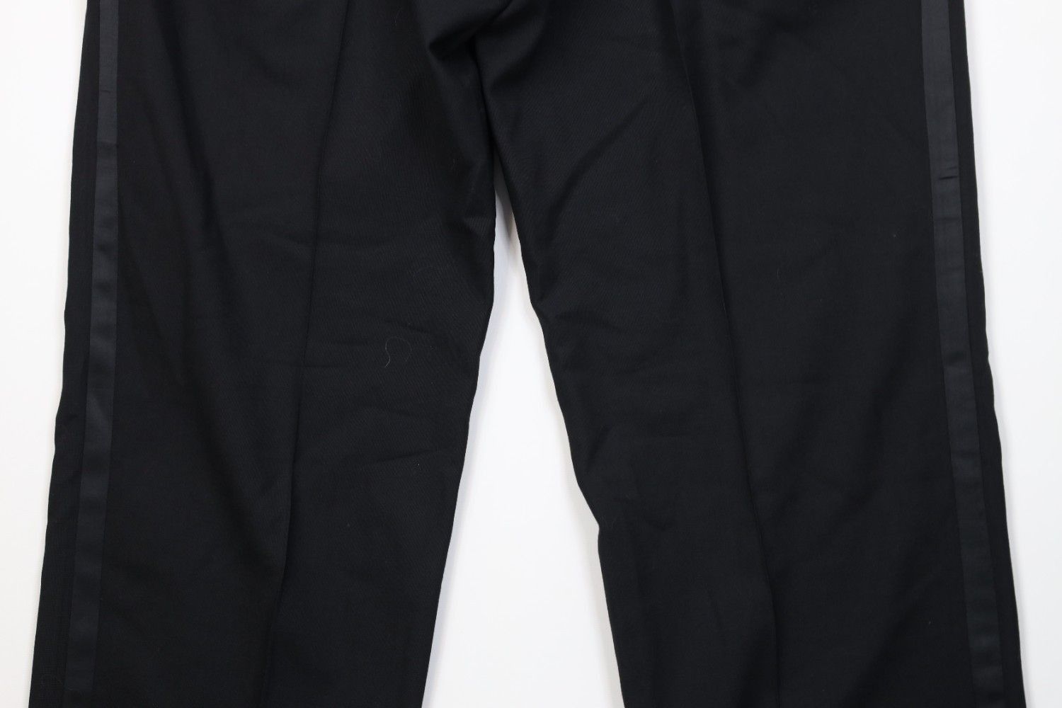Vintage Vintage 90s Streetwear Wide Leg Tuxedo Wedding Prom Pants Size US 34 / EU 50 - 10 Thumbnail