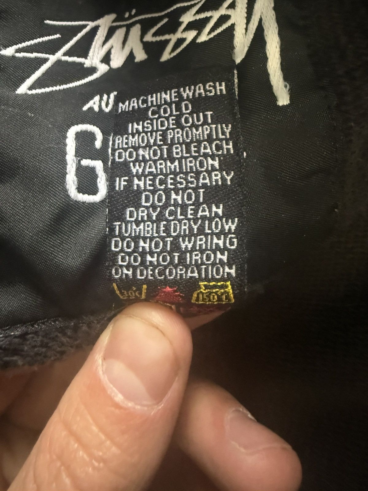 Stussy Black Stussy Varsity Jacket Size US M / EU 48-50 / 2 - 4 Thumbnail