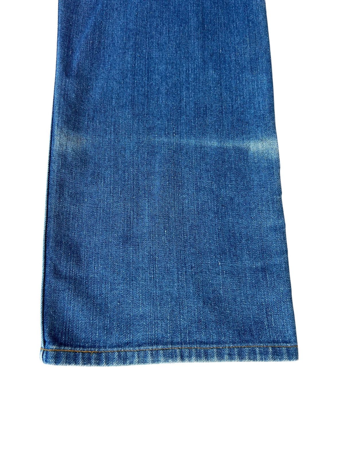 Vintage Vintage 90s Wrangler Blue Bell Fade Denim Selvedge Jeans Size US 34 / EU 50 - 21 Thumbnail