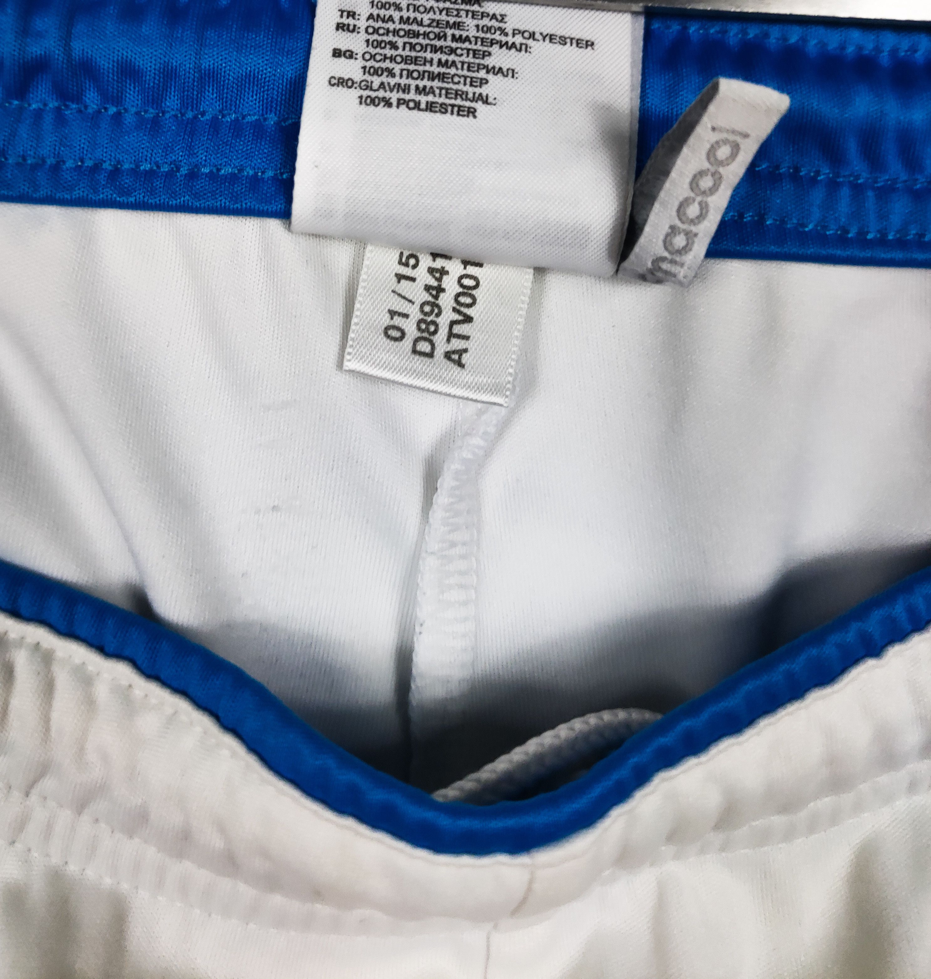 Adidas Yevgen Makarenko #27 Dynamo Kyiv 2014 2015 Adidas Shorts Size US 38 / EU 54 - 4 Thumbnail