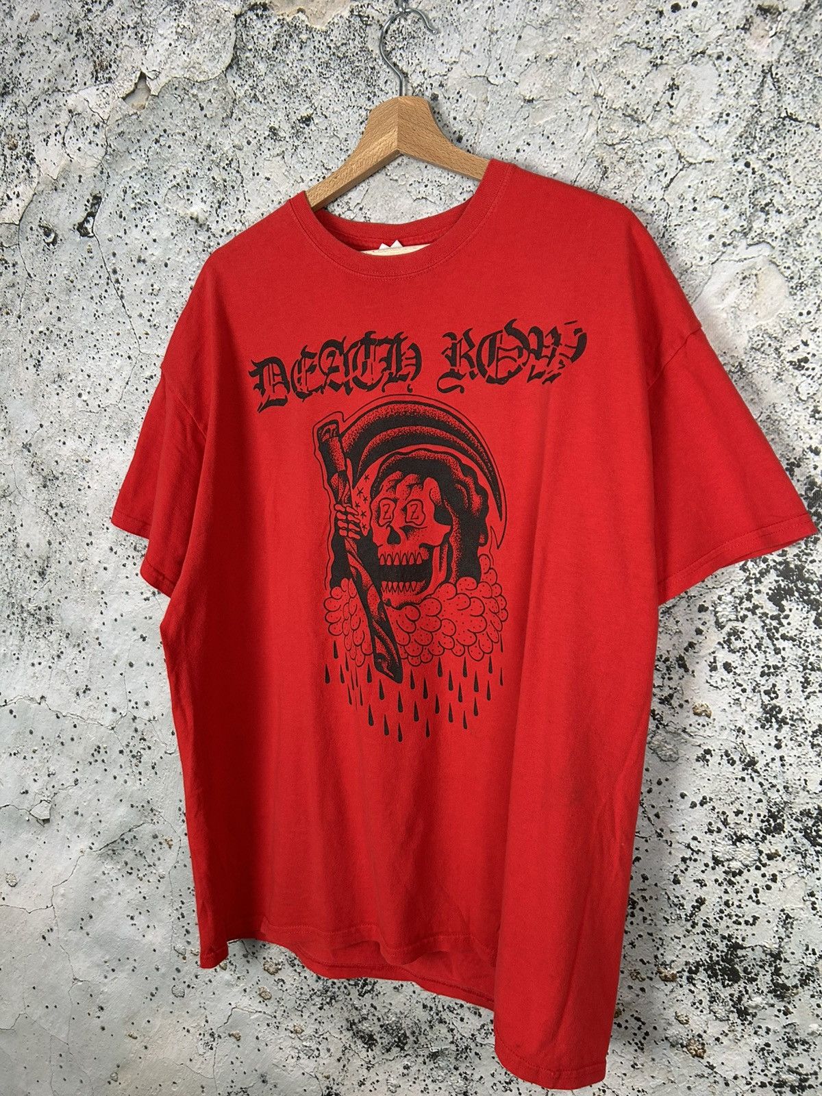 Band Tees Vintage Death Row Punk Black Metal Rock Band Tee Grunge Size US XL / EU 56 / 4 - 2 Thumbnail