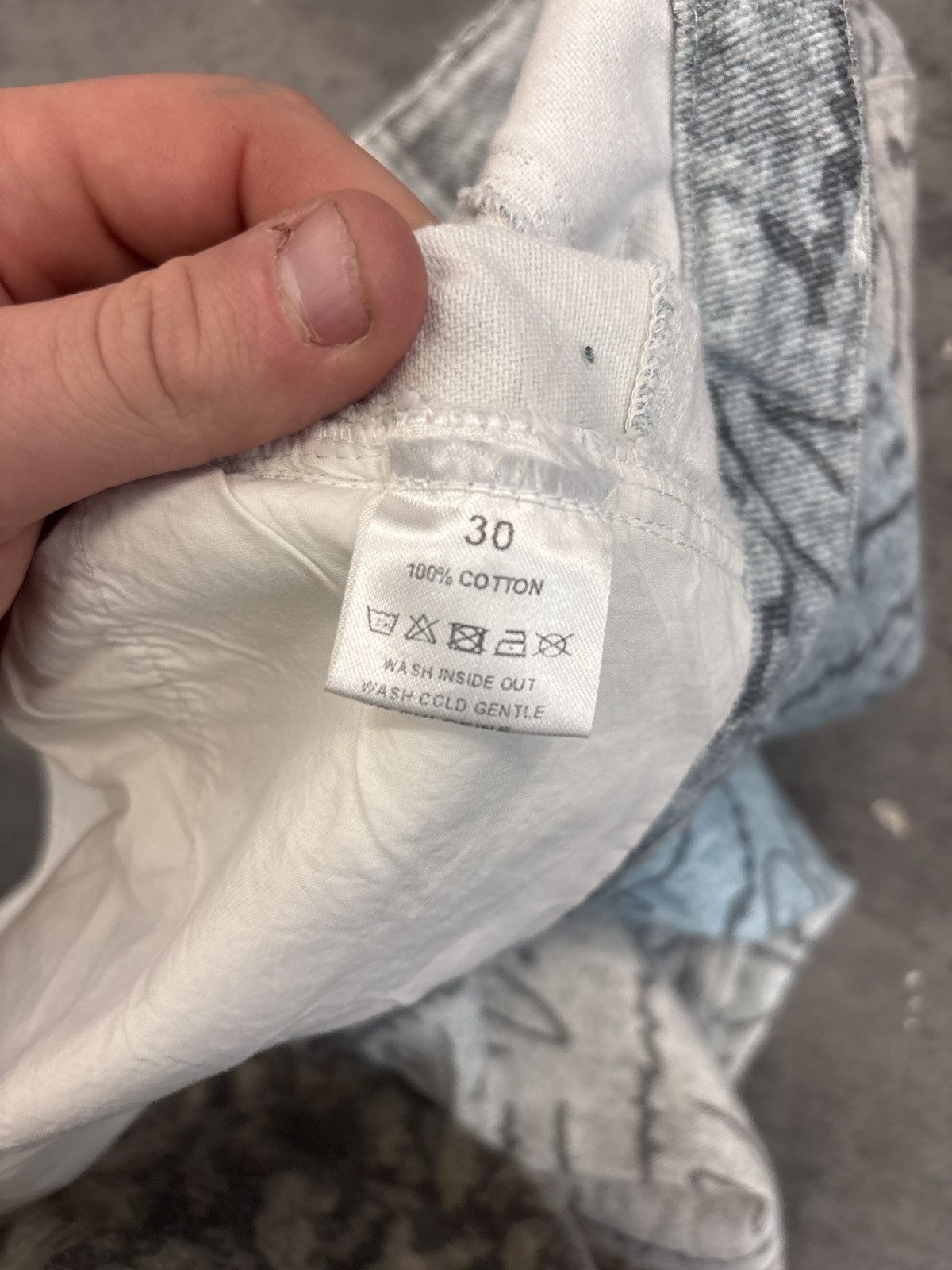 Vale Valley Dreams Denim Baggy Size US 30 / EU 46 - 7 Thumbnail
