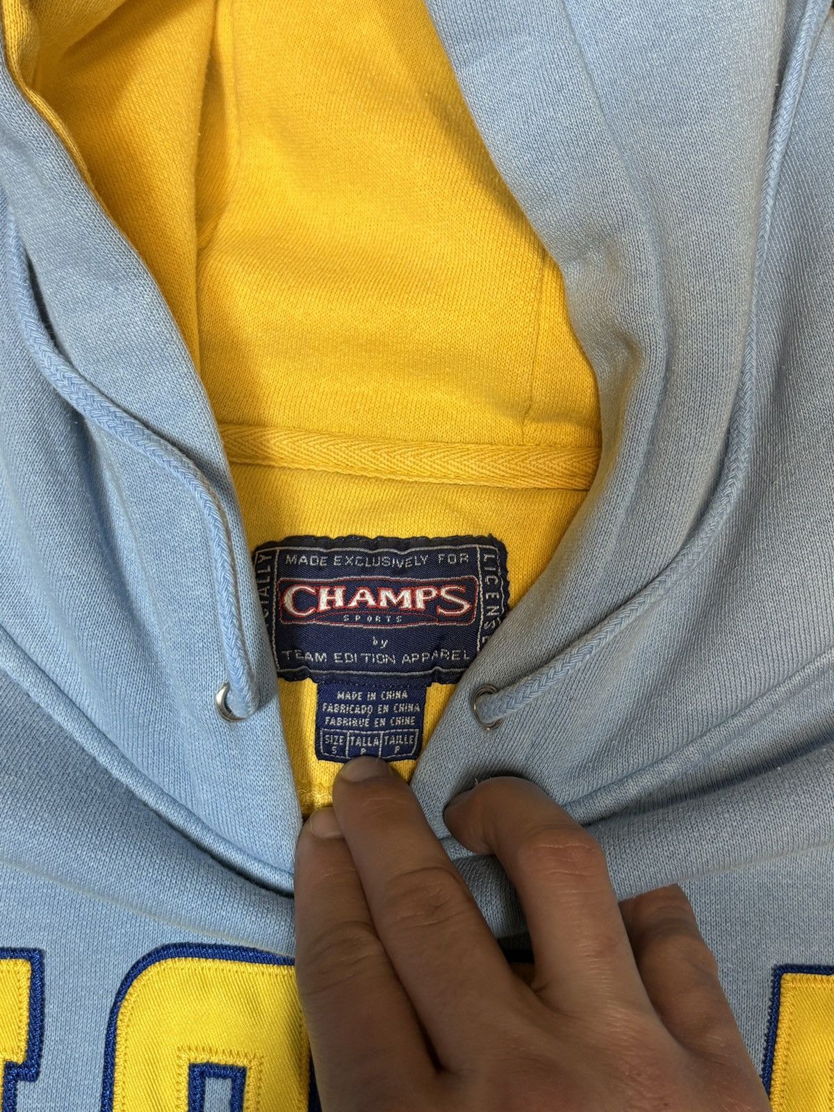 NCAA Vintage Champs Sports UCLA Embroidered College Hoodie Size S Size S / US 4 / IT 40 - 3 Thumbnail