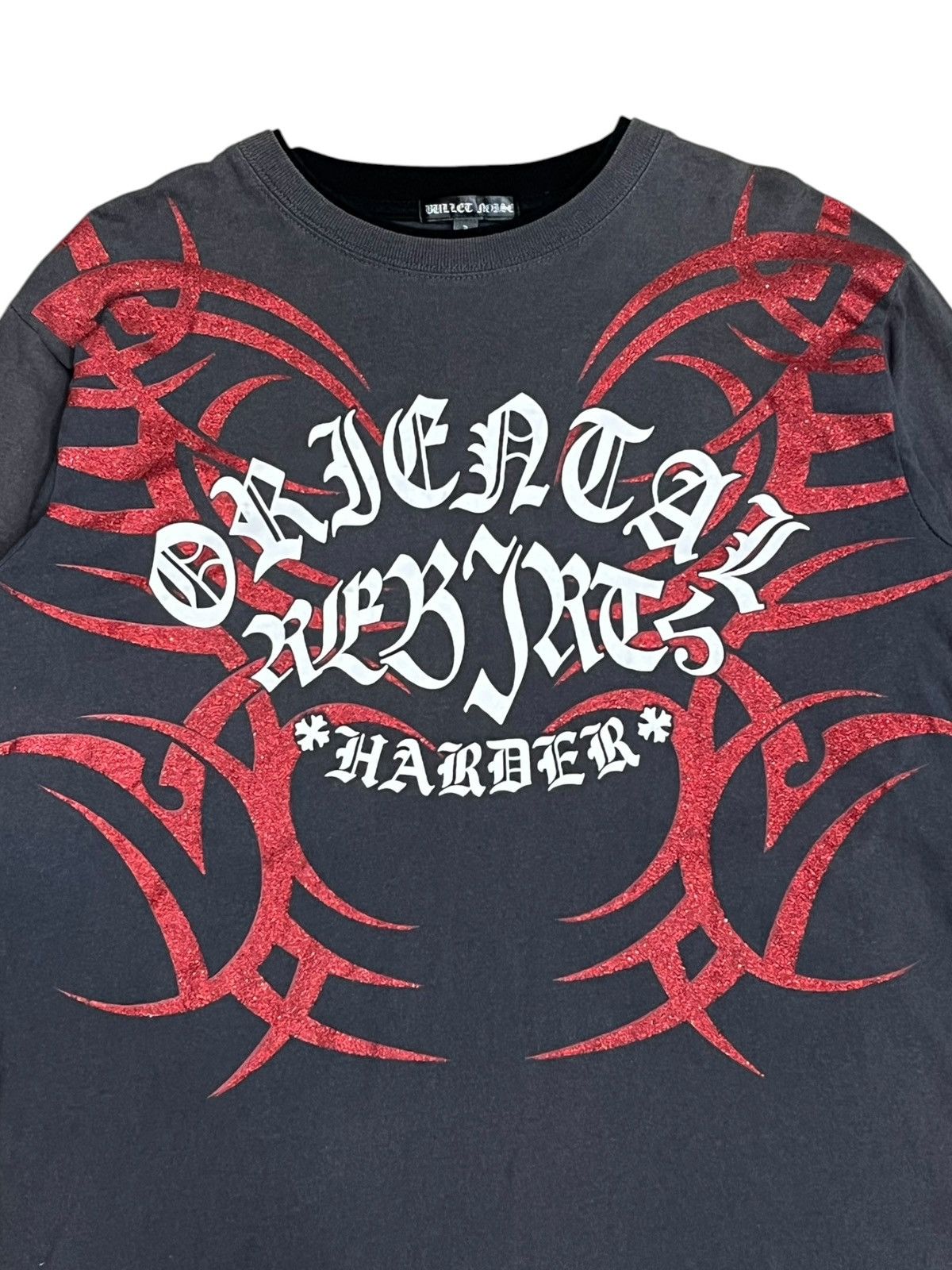 Tribal Streetwear Bullet Noise Tribal Glitter Punk Layered Archive Tee Size US M / EU 48-50 / 2 - 4 Thumbnail