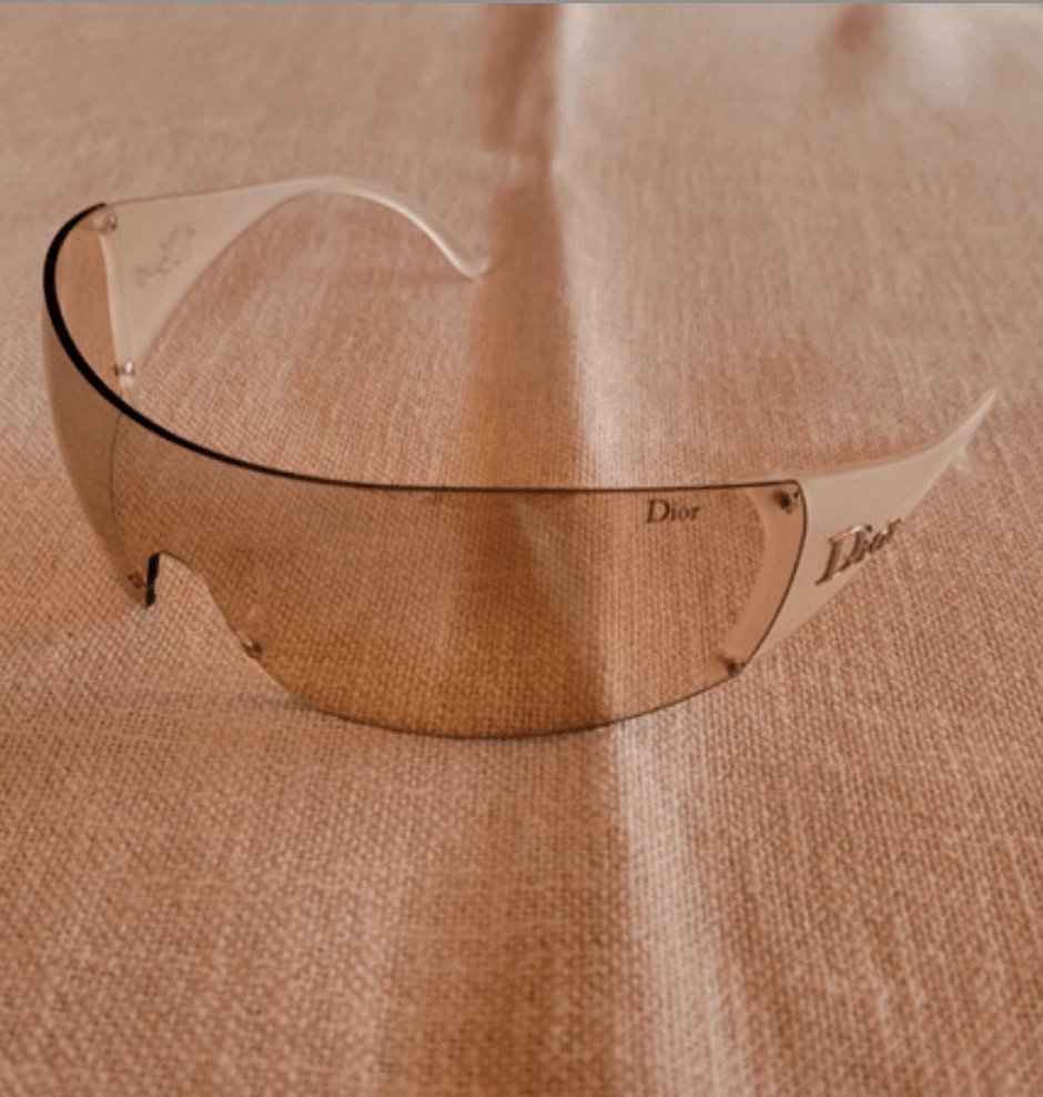 Dior DIOR Sunglasses Ski 5 Rimless Shield Bike Galliano RI898 Size ONE SIZE - 2 Thumbnail