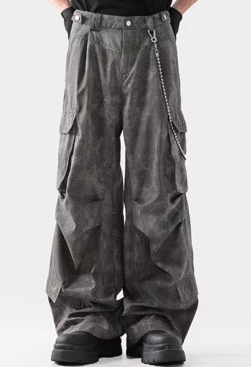 Designer × Japanese Brand Vintage Hip Hop Punk Loose Casual Pants Size US 33 - 1 Thumbnail