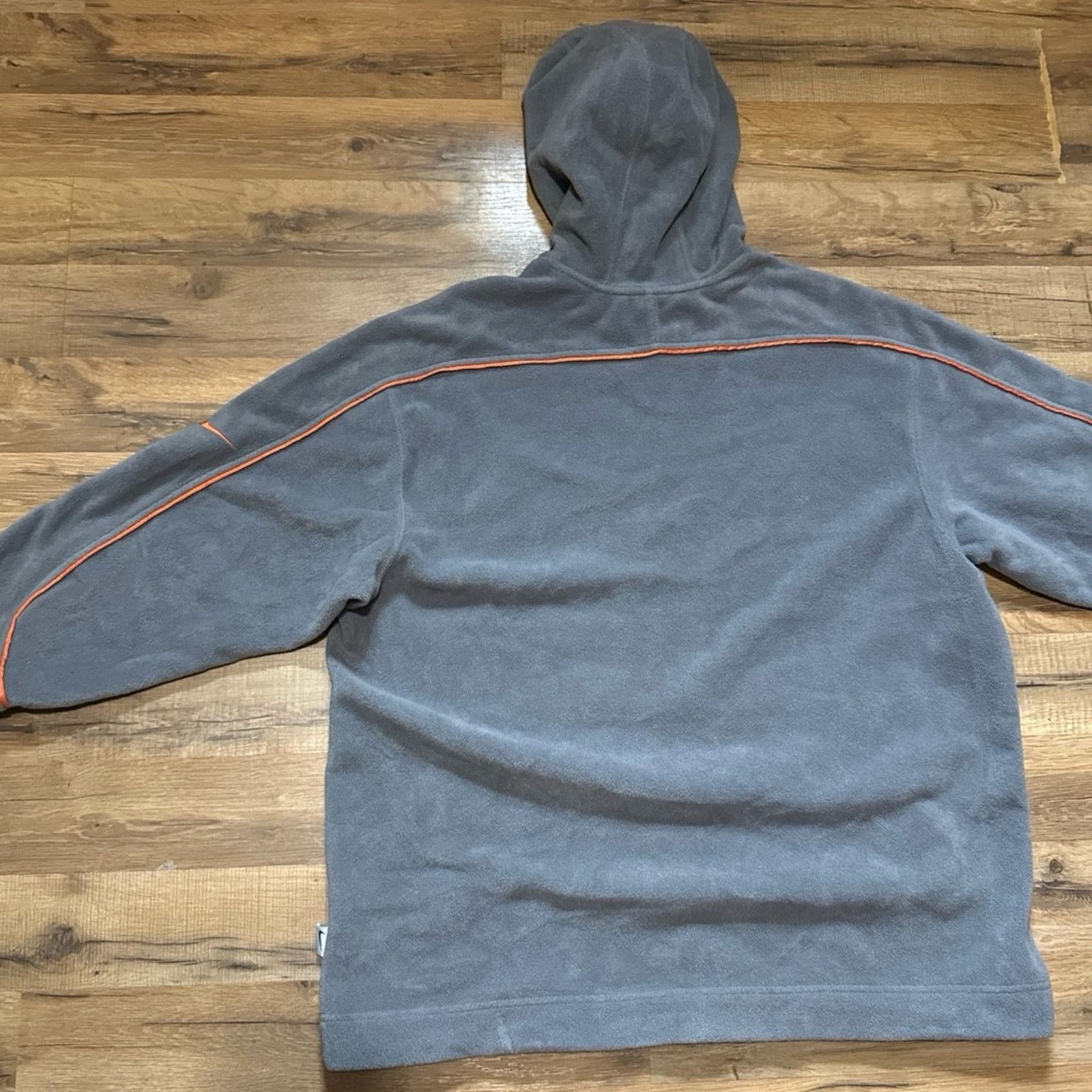 Nike Y2K Nike Spell Out Fleece Hoodie Sweatshirt Size US L / EU 52-54 / 3 - 6 Thumbnail