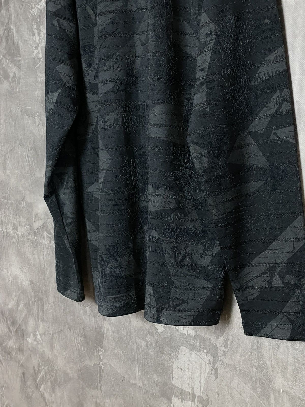 Japanese Brand × Vintage Vintage Jean Paul Gaultier style Overprint Long Sleeve Size US L / EU 52-54 / 3 - 12 Thumbnail