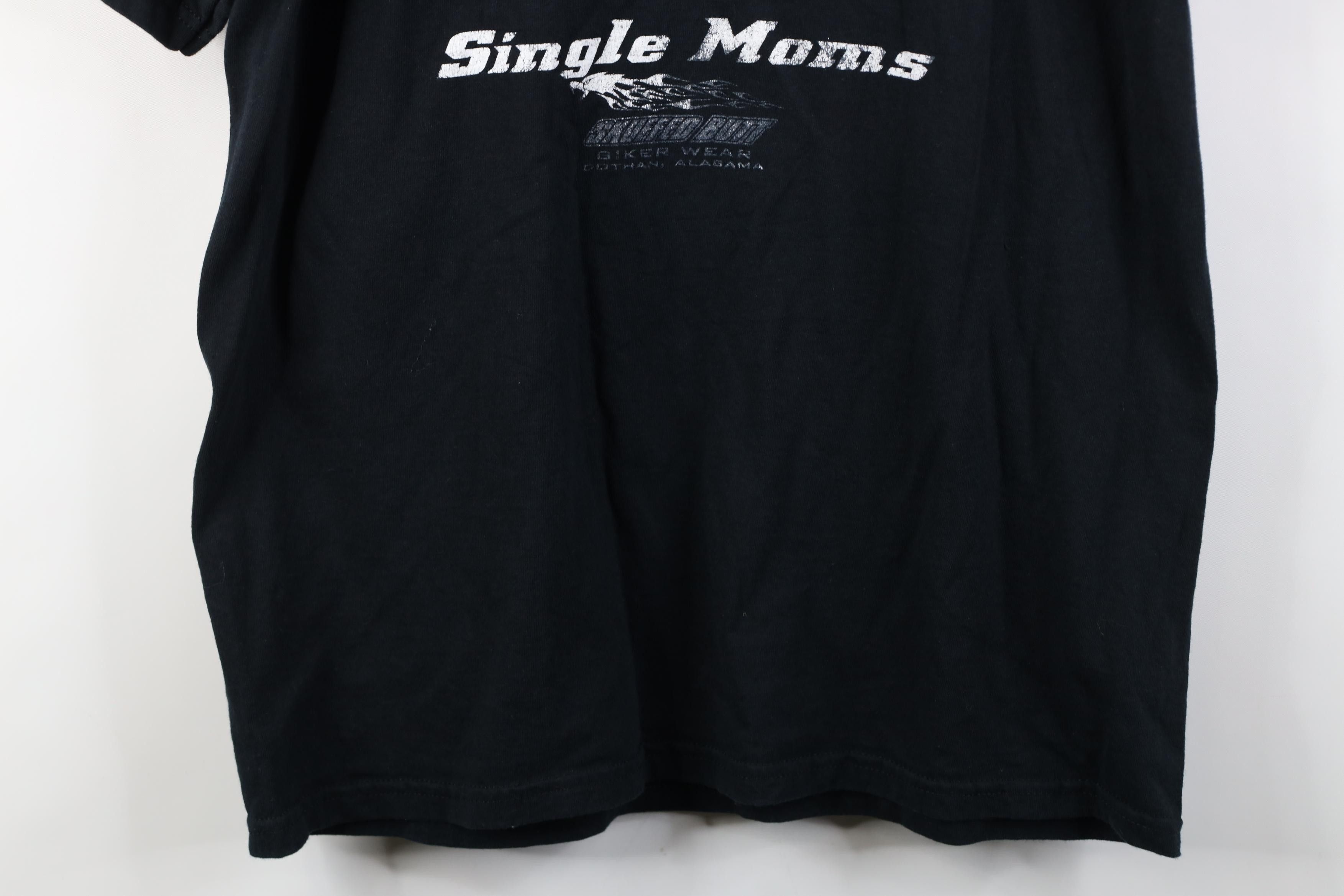 Vintage Vintage Skuffed Butt Dothan Motorcycle Single Moms T-Shirt Size US L / EU 52-54 / 3 - 14 Thumbnail