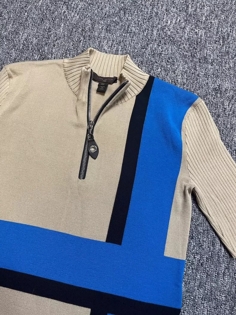 Louis Vuitton Louis Vuitton Knitwear Pullover with Standing Collar short Size US XS / EU 42 / 0 - 3 Thumbnail