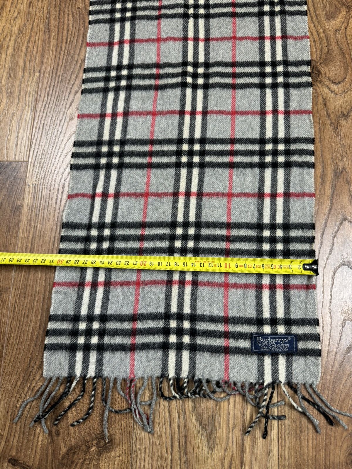 Burberry Vintage cashmere scarf Burberry’s 90s original luxury item Size ONE SIZE - 3 Thumbnail