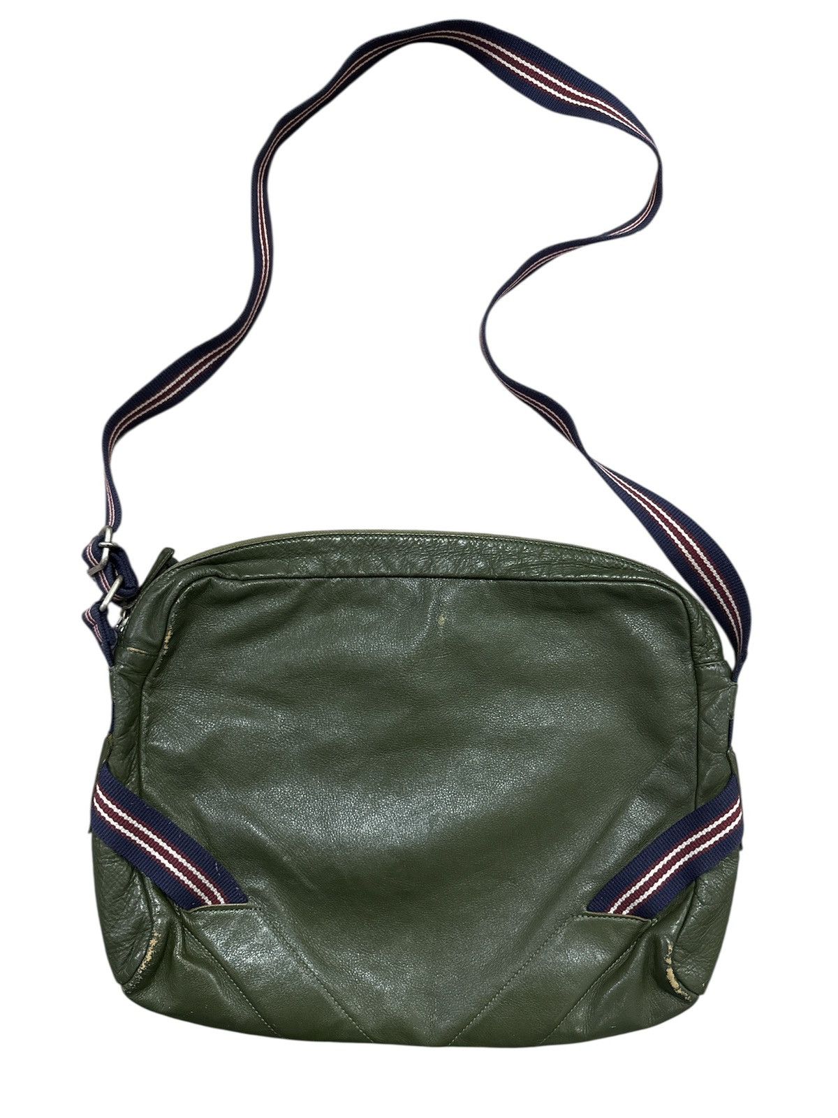 Jean Paul Gaultier Vintage Jean Paul gaultier patina leather sling bag Size ONE SIZE - 4 Thumbnail
