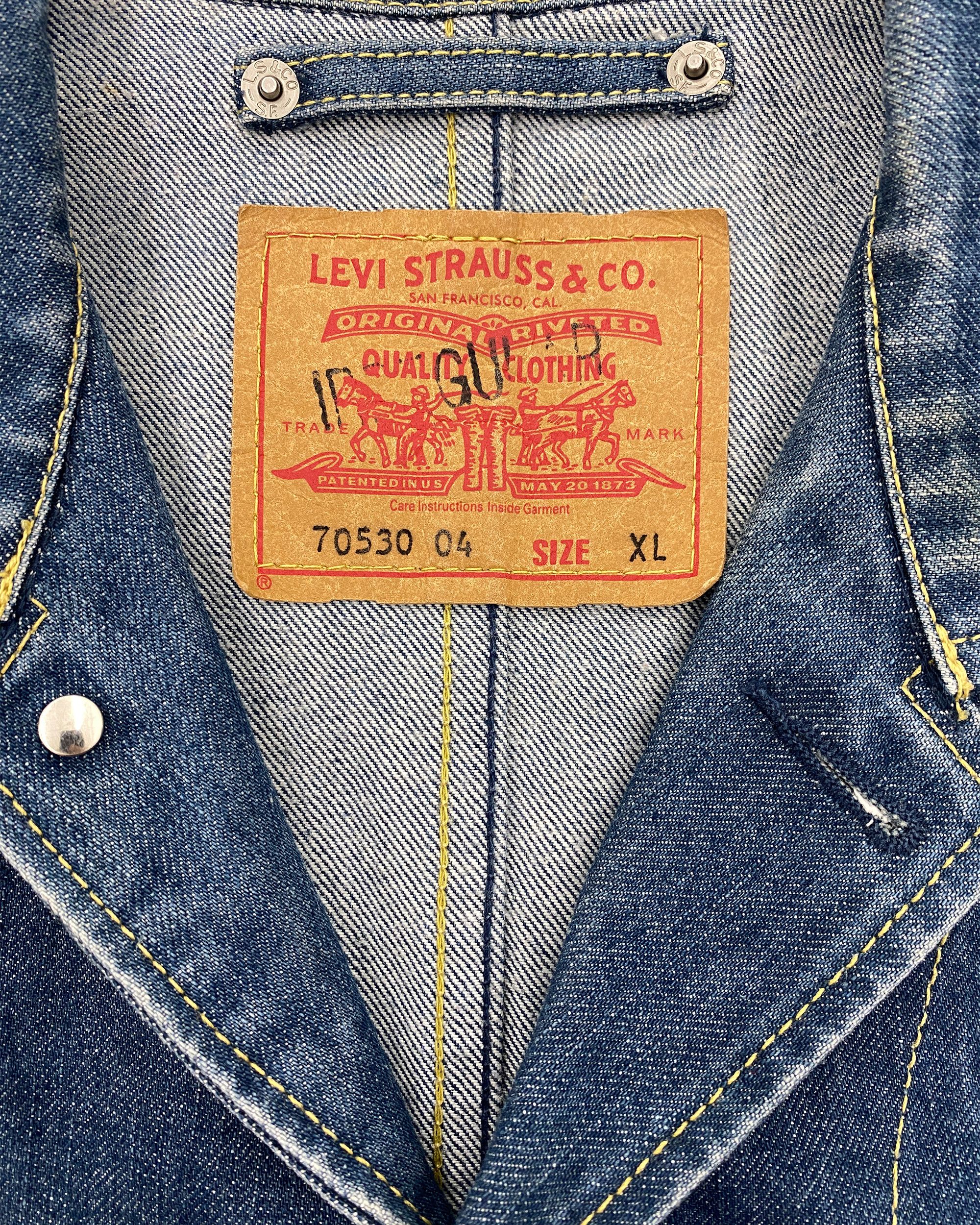 Levi's × Vintage 1990s Sample Denim Jacket Size US XL / EU 56 / 4 - 4 Thumbnail