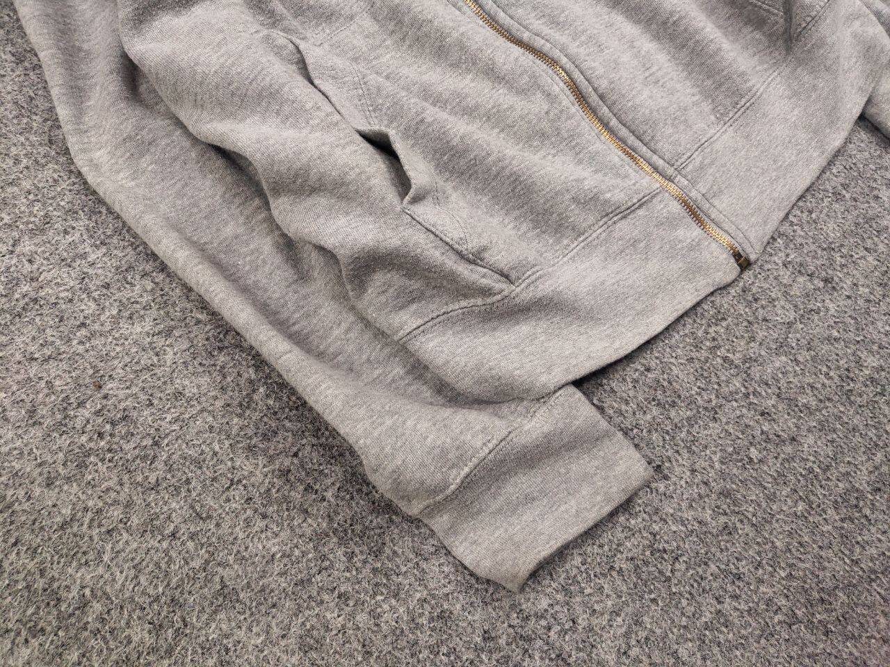 Polo Ralph Lauren Vintage 90's Polo Ralph Lauren Blank Zip Hoodie Usa style Size US XL / EU 56 / 4 - 6 Thumbnail