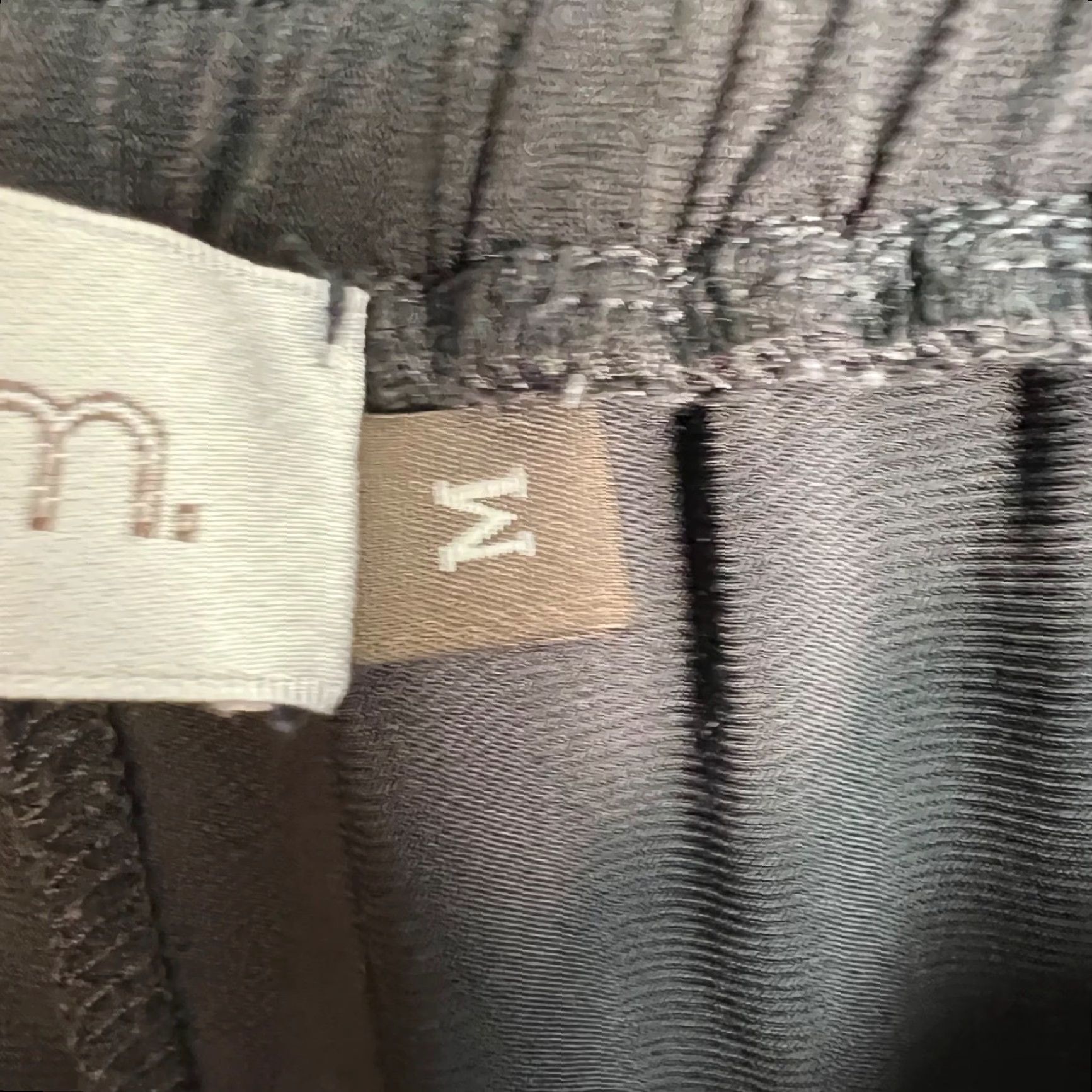 Vintage Veronica M Womens Pants Jogger Black Elastic Waist Mid Rise Inseam 28 in Tapered Size M Size 32" / US 10 / IT 46 - 4 Thumbnail