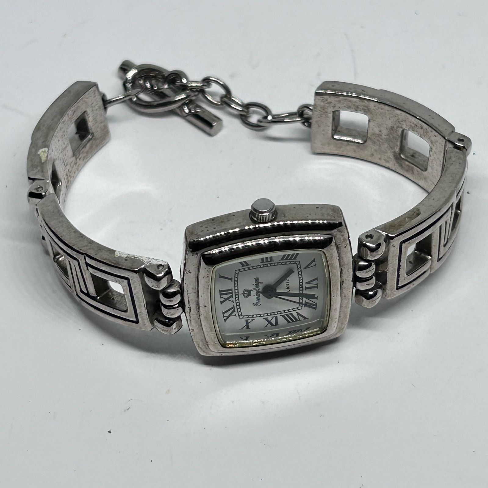Other Premier Designs Silver Tone Square Dial Women’s Quartz Watch Size ONE SIZE - 7 Thumbnail