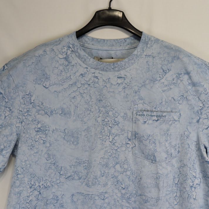 Feng Chen Wang o1rshd1 T-Shirt with Front Pocket in Sky Blue Size US M / EU 48-50 / 2 - 2 Thumbnail