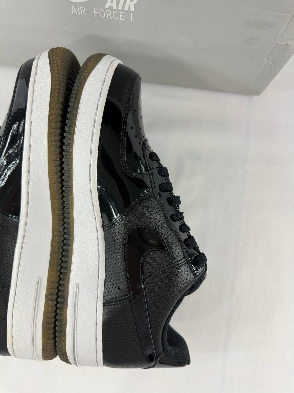 Nike Nike Air Force 1 '07 'Black Silver' 2010 Size US 7.5 / EU 40-41 - 14 Thumbnail