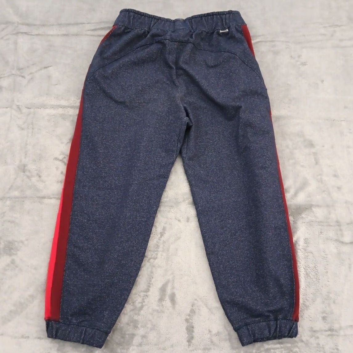 Vintage LNDR Jogger Pants Womens Large Blue Red Stripe Pull On Marl Horizon 30x24 Crop Size 36" / US 14 / IT 50 - 7 Thumbnail