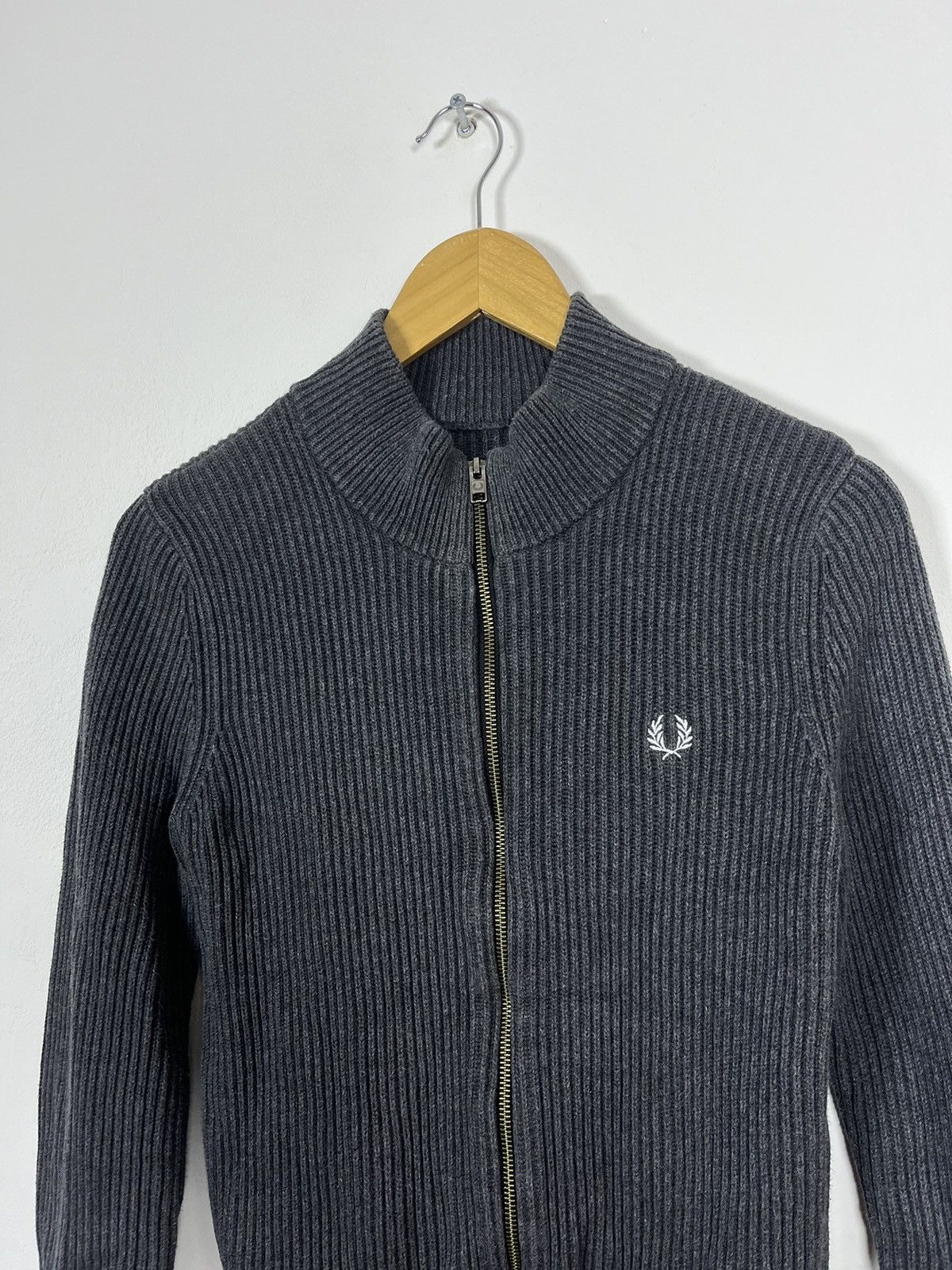 Fred Perry Fred Perry Zip Hoodie Knitwear Vintage Streetwear Y2K Size US S / EU 44-46 / 1 - 4 Thumbnail