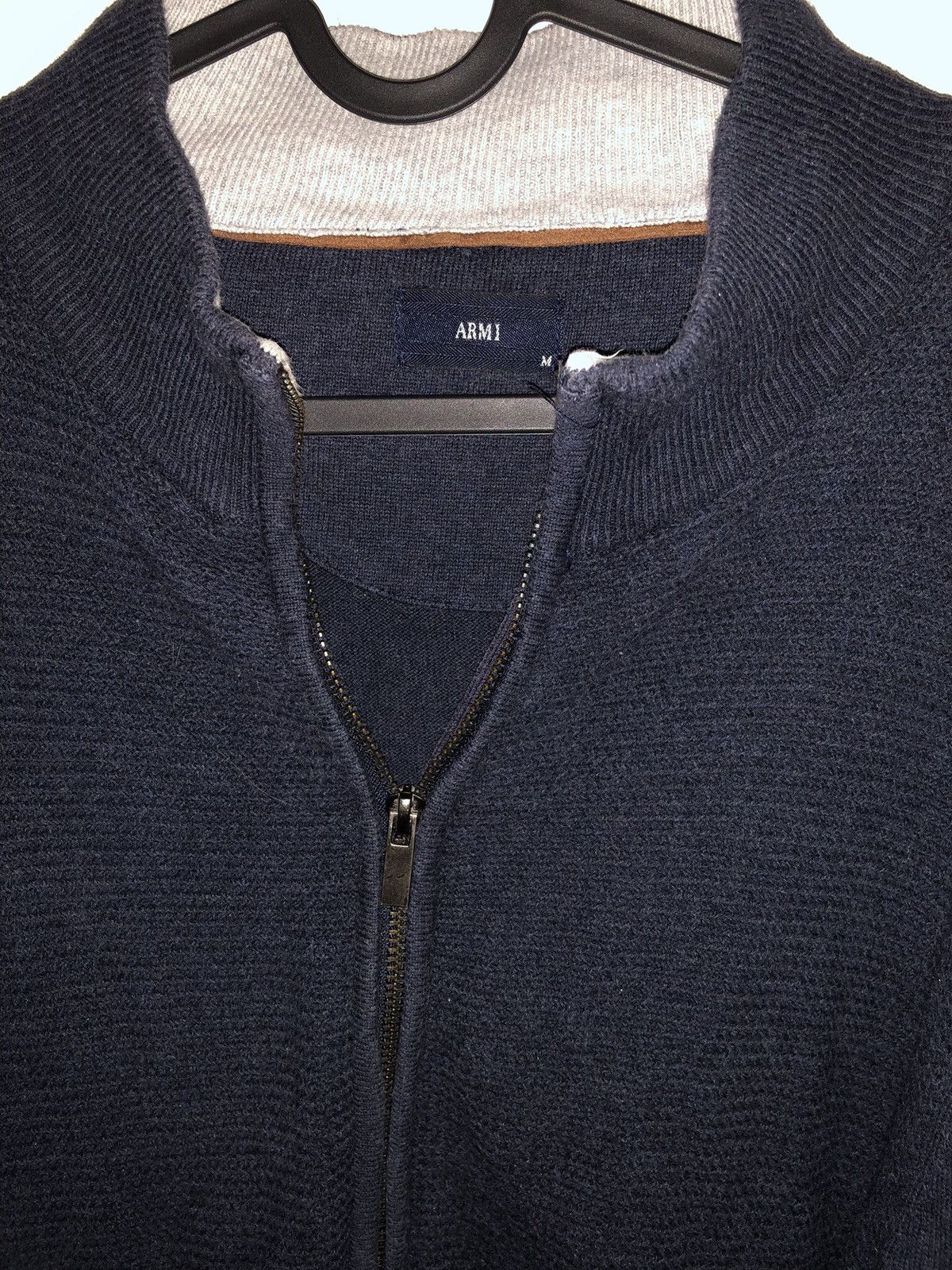 Other × Vintage Armi Navy Zip up Sweater with arm patches Size US M / EU 48-50 / 2 - 4 Thumbnail