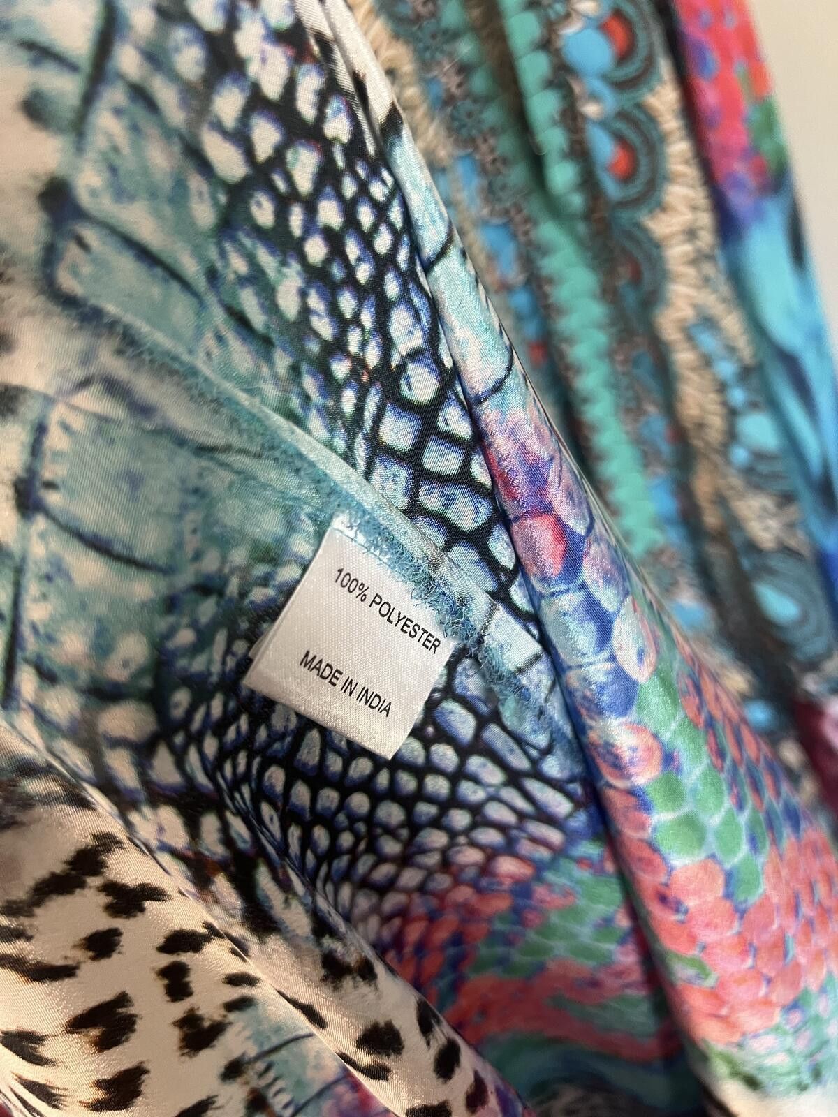 Other La Moda True Colors Animal Print Maxi Dress - High-Low Hem Size M / US 6-8 / IT 42-44 - 8 Thumbnail