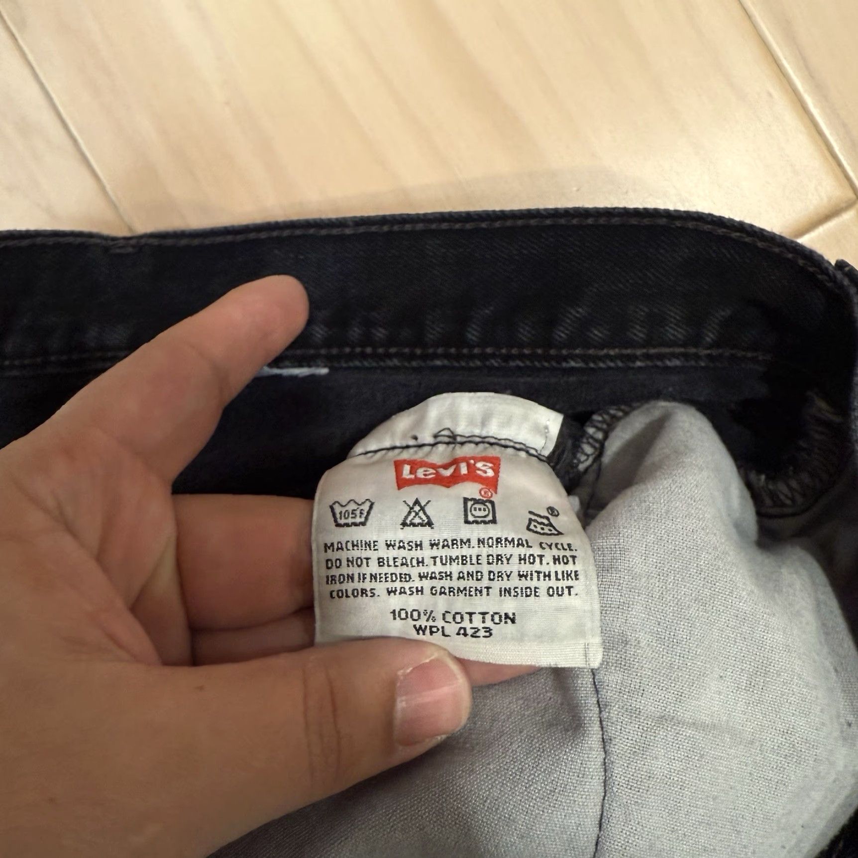 Levi's VINTAGE Levi's 501 Jeans Shirt? Size 28" / US 6 / IT 42 - 6 Thumbnail