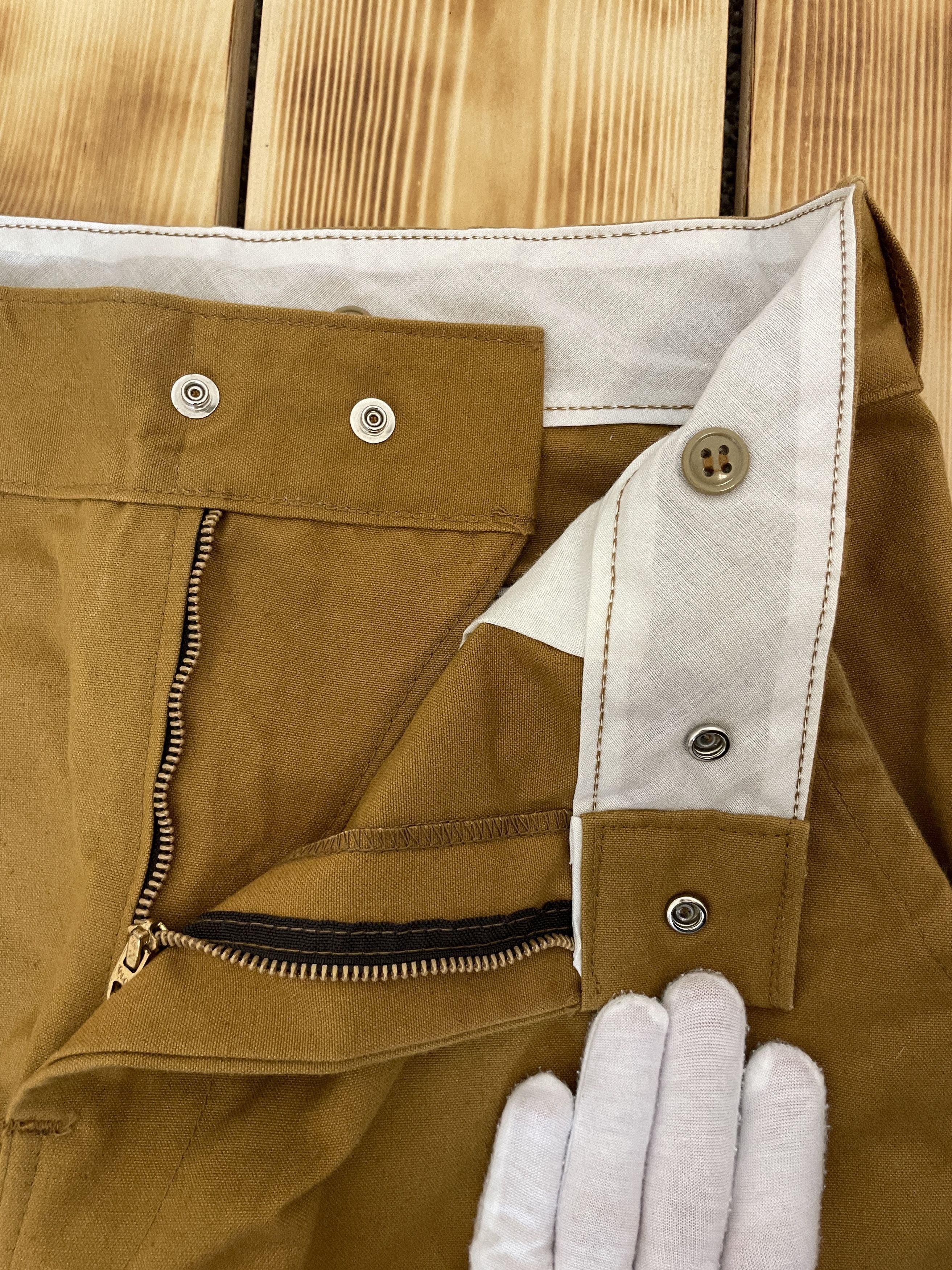 Redhead Vintage 80s Redhead BoneDry Hunting Canvas Double Knee Pants Size US 30 / EU 46 - 5 Thumbnail
