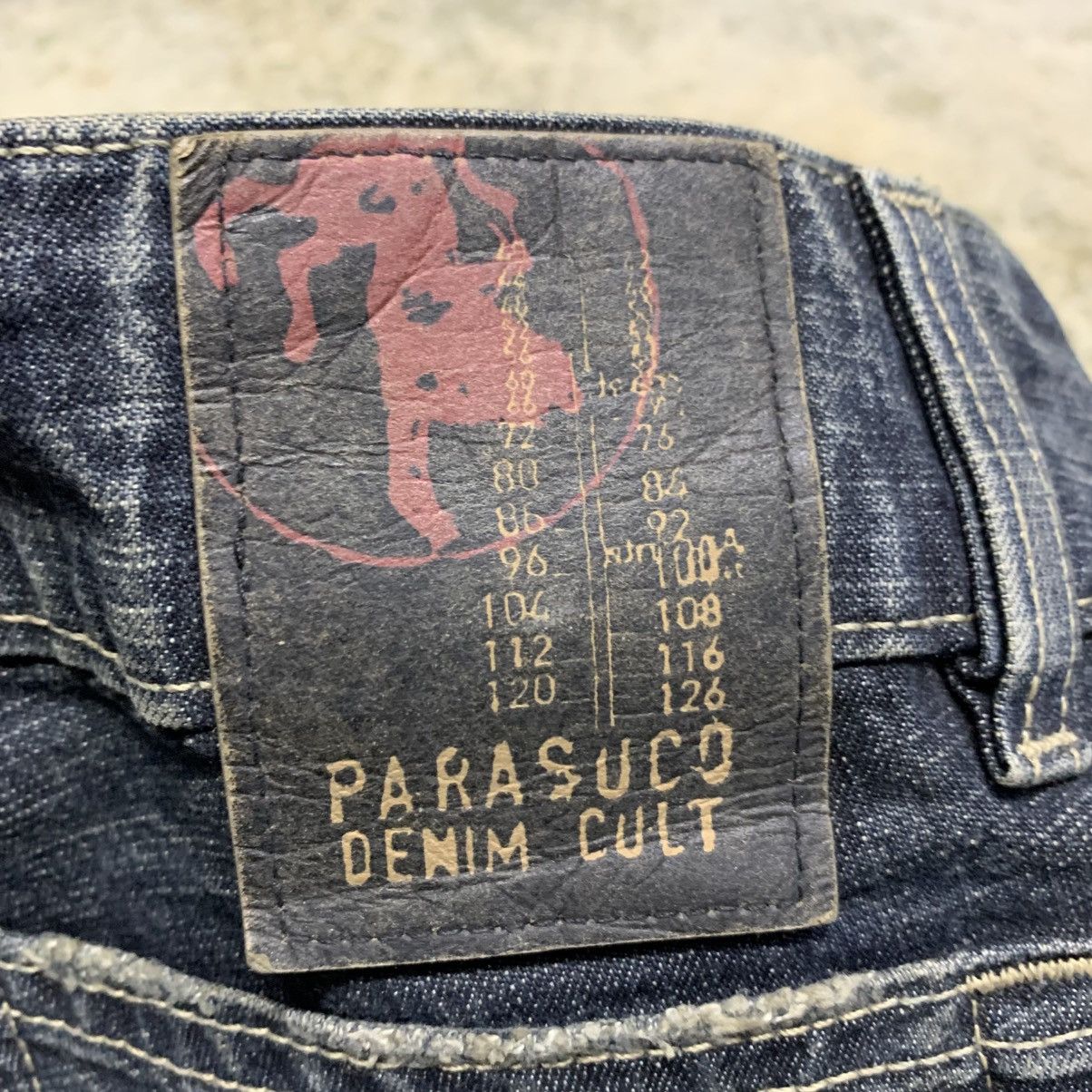 If Six Was Nine × Japanese Brand × Vintage Flare Bell Bottom Parasuco Denim Clawmark Distressed Jean Size US 33 - 17 Thumbnail