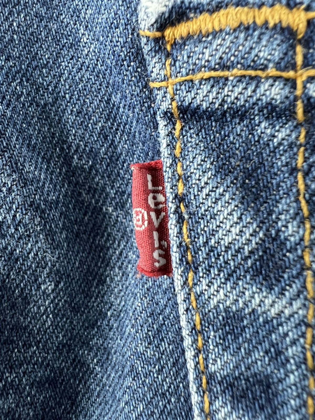 Levi's × Vintage Rare Levis 565 04 made in UK vintage 90s Size US 36 / EU 52 - 6 Thumbnail