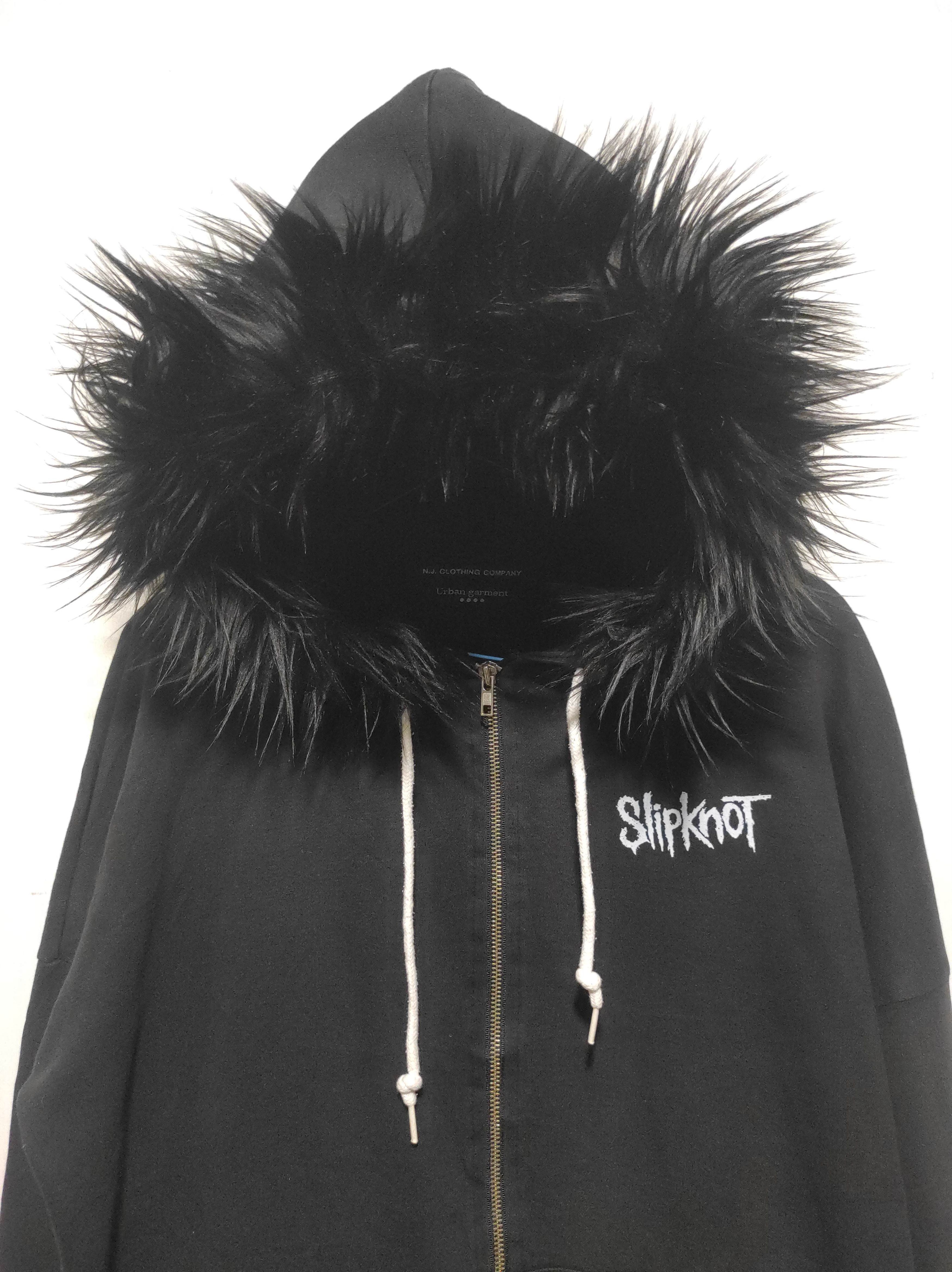 Hysteric Glamour Custom Slipknot Zipper Fur Hoodie IfSixWasNine LGB style Size US L / EU 52-54 / 3 - 3 Thumbnail