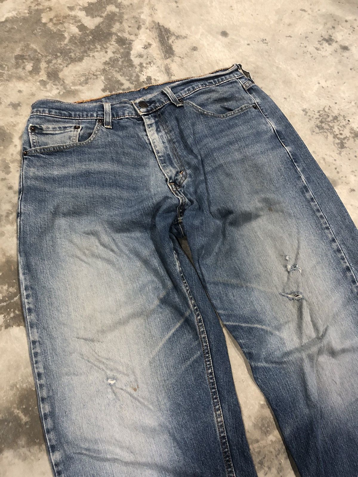 Levi's × Levi's Vintage Clothing Levi’s 505 Stonewashed Denim Jeans Size US 30 / EU 46 - 7 Thumbnail
