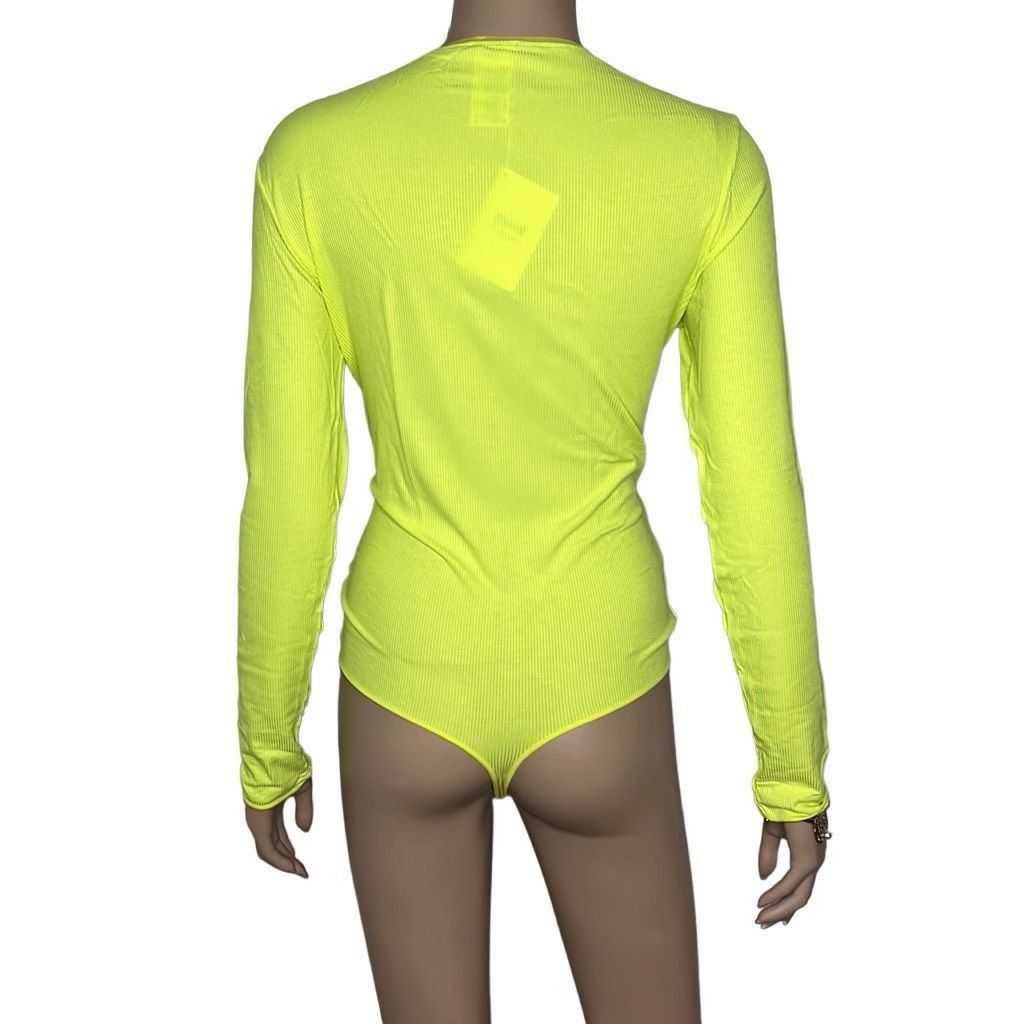 Wolford NWT Wolford Henley String Body Green L Size L / US 10 / IT 46 - 10 Thumbnail