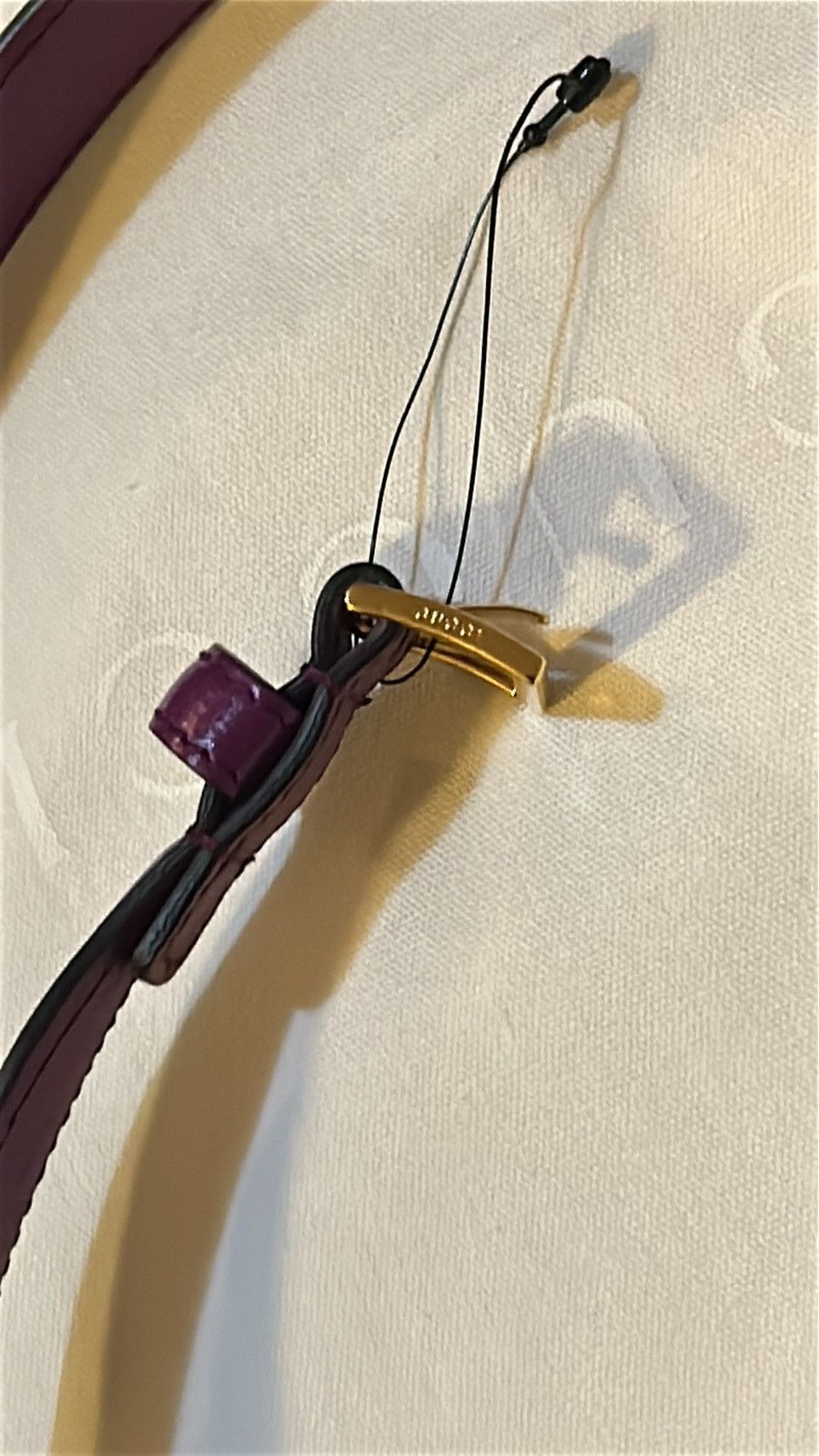 Gucci Gucci Horsebit Leather Belt Purple size 95 Size ONE SIZE - 5 Thumbnail