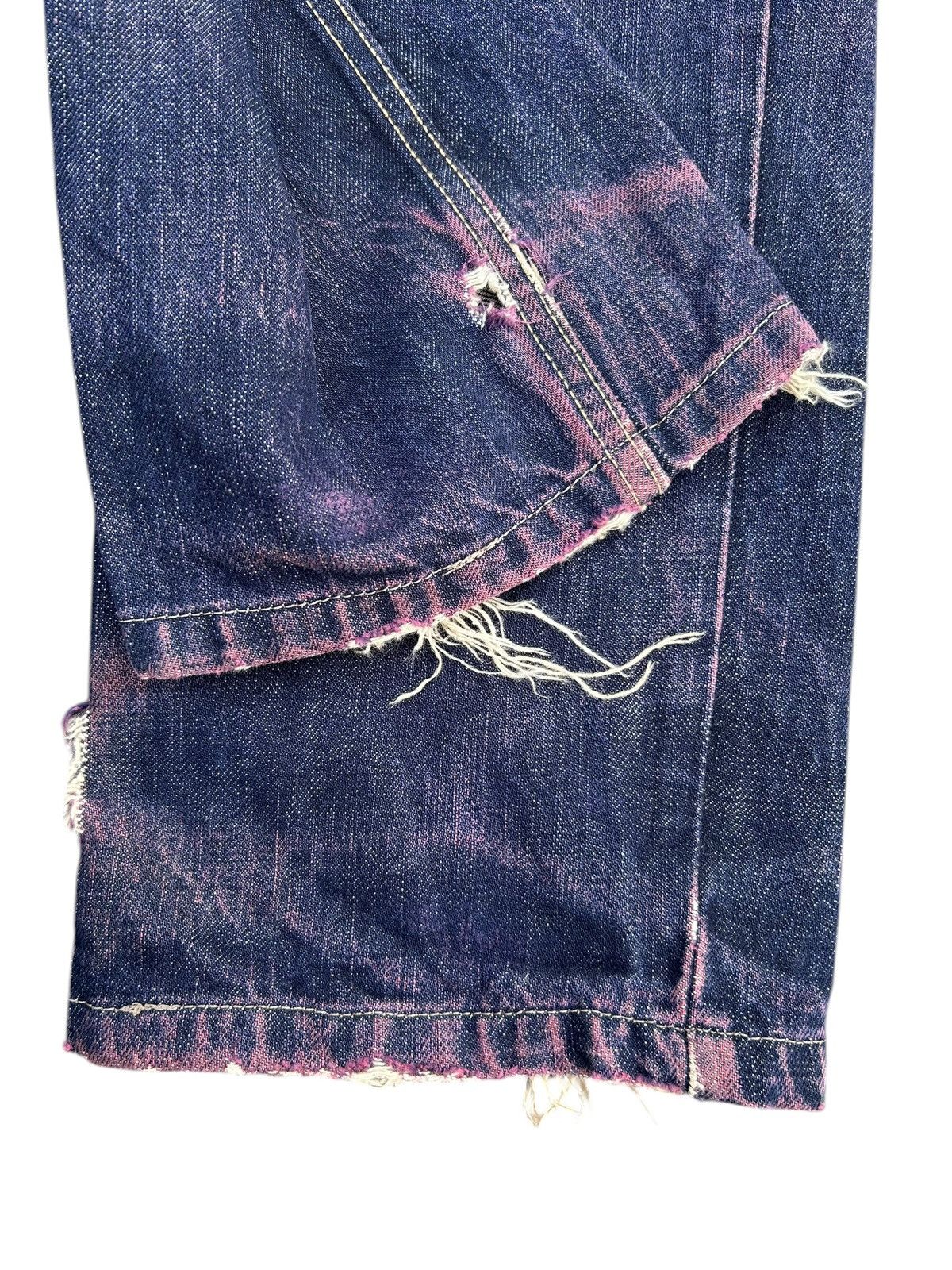 Beauty Beast Beauty Beast Japanese Distressed Denim Jeans Size US 33 - 18 Thumbnail