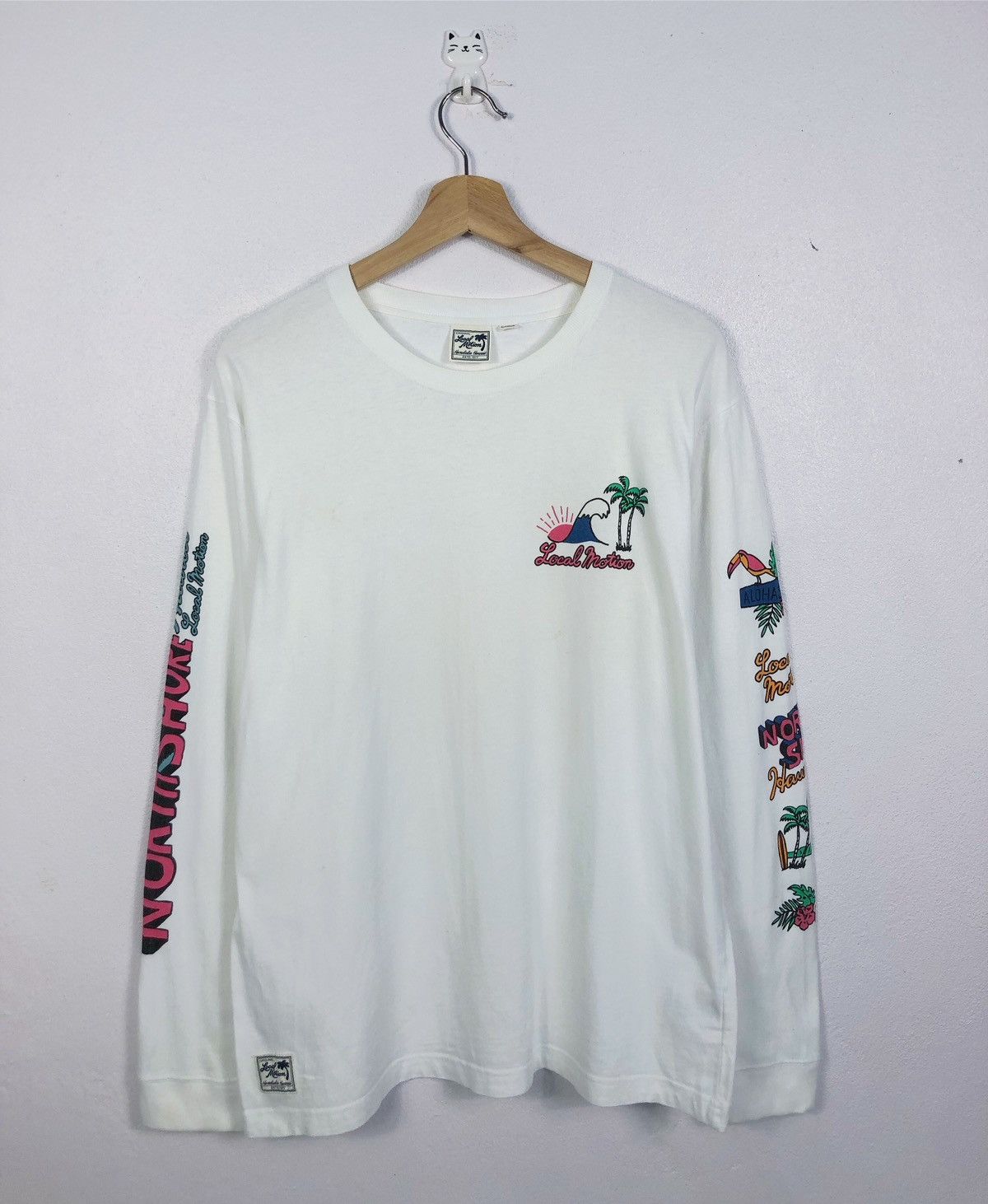 Vintage Rare Vintage Local Motion Surf LS Tee Size US L / EU 52-54 / 3 - 1 Thumbnail