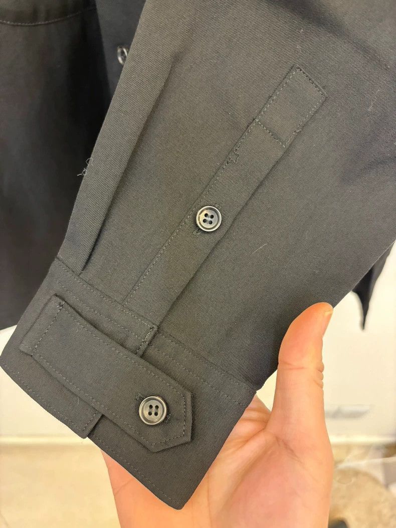 Yohji Yamamoto yohji Yamamoto 17aw gaba wool shirt-2505 Size US L / EU 52-54 / 3 - 5 Thumbnail